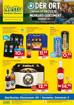 Netto Marken-Discount - Netto: Getränkeangebote ab 05.07.2026 gültig