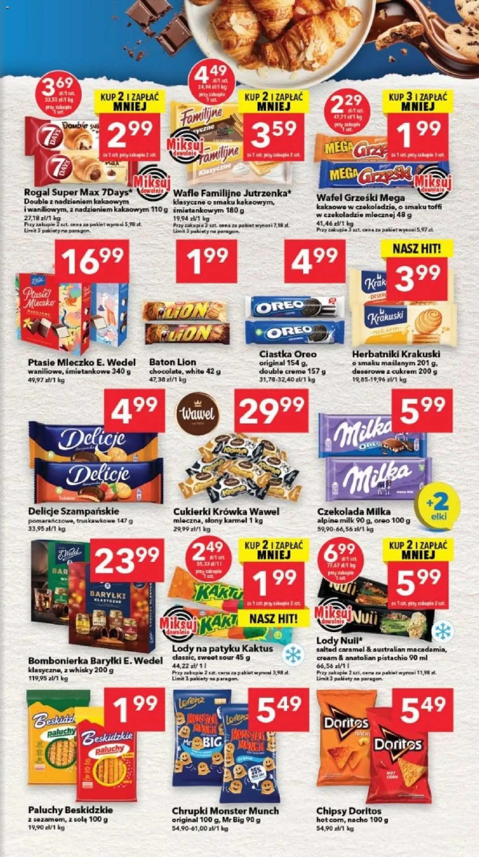Lewiatan gazetka - Szczecin od 18.06.2026 | Strona: 5 | Produkty: Chipsy, Wafle, Krowka, Baton