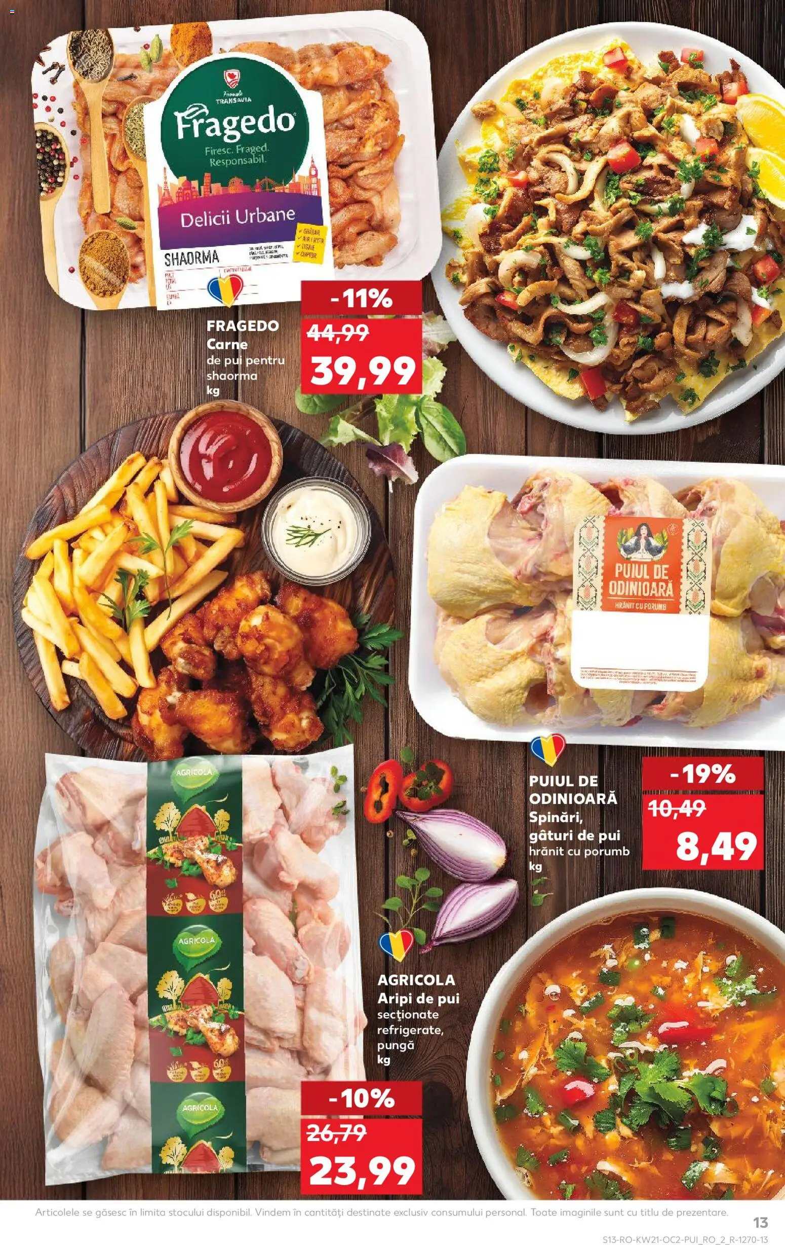 Kaufland RO akciós ujság - amely érvényes a következő dátumtól: 20.05.2026 | Oldal: 13