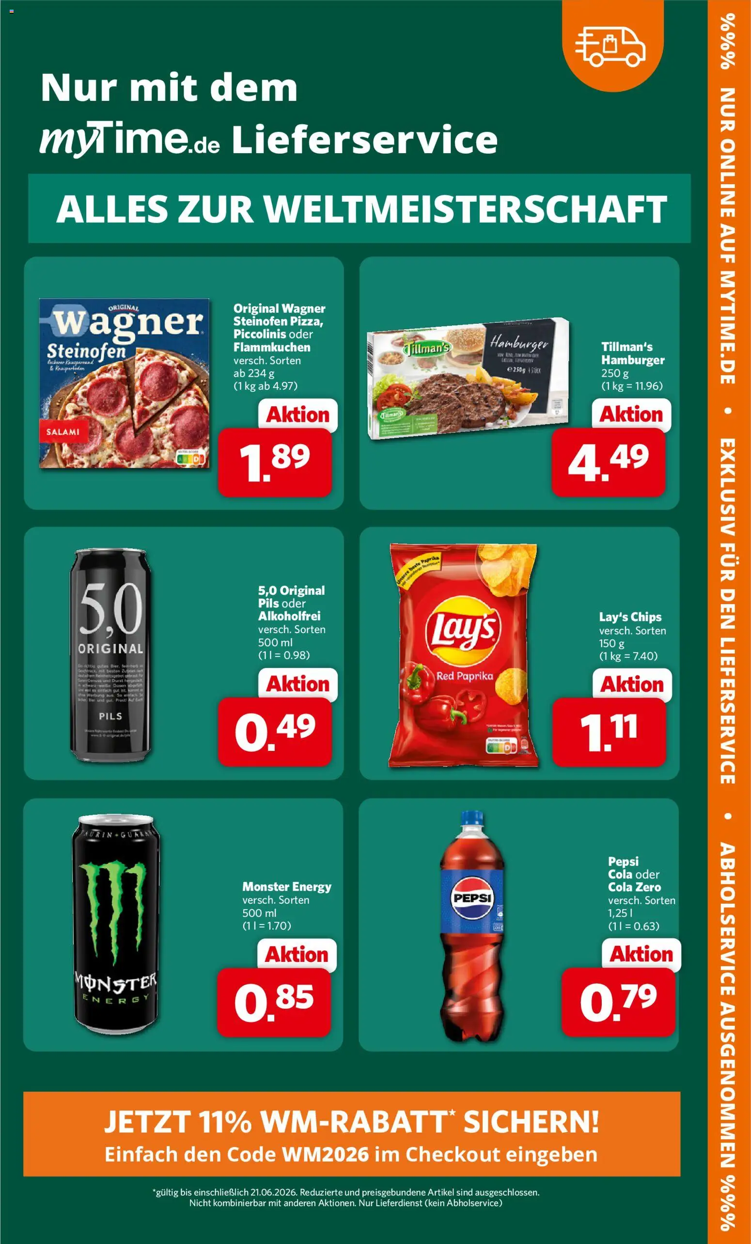 Famila Nordwest Prospekt – gültig ab 08.06.2026 | Seite: 44 | Produkte: Cola, Energy, Paprika, Pepsi