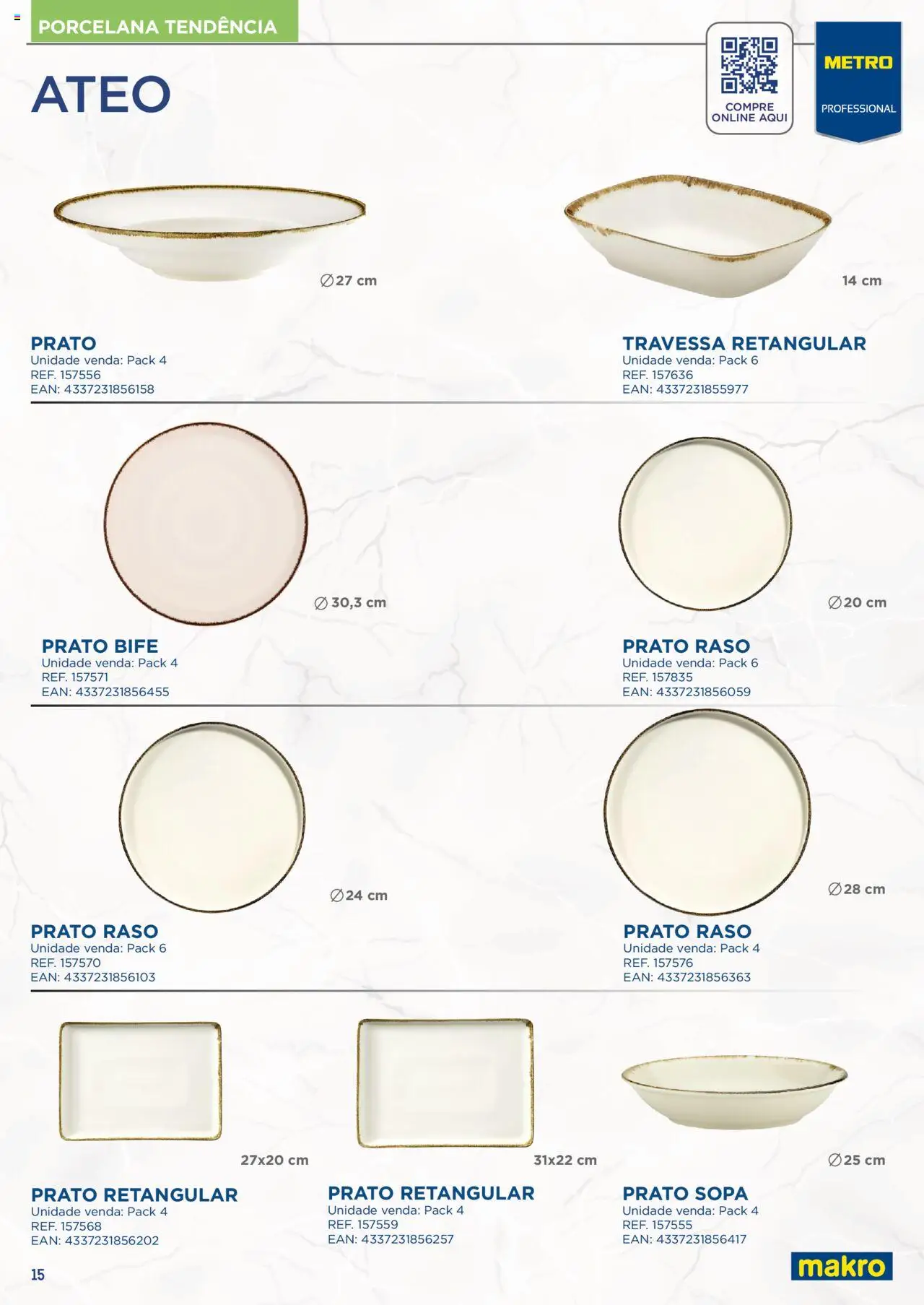 Makro Catálogo Serviço de Mesa │ válido de 01/08/2024 | Página: 15 | Produtos: Sopa