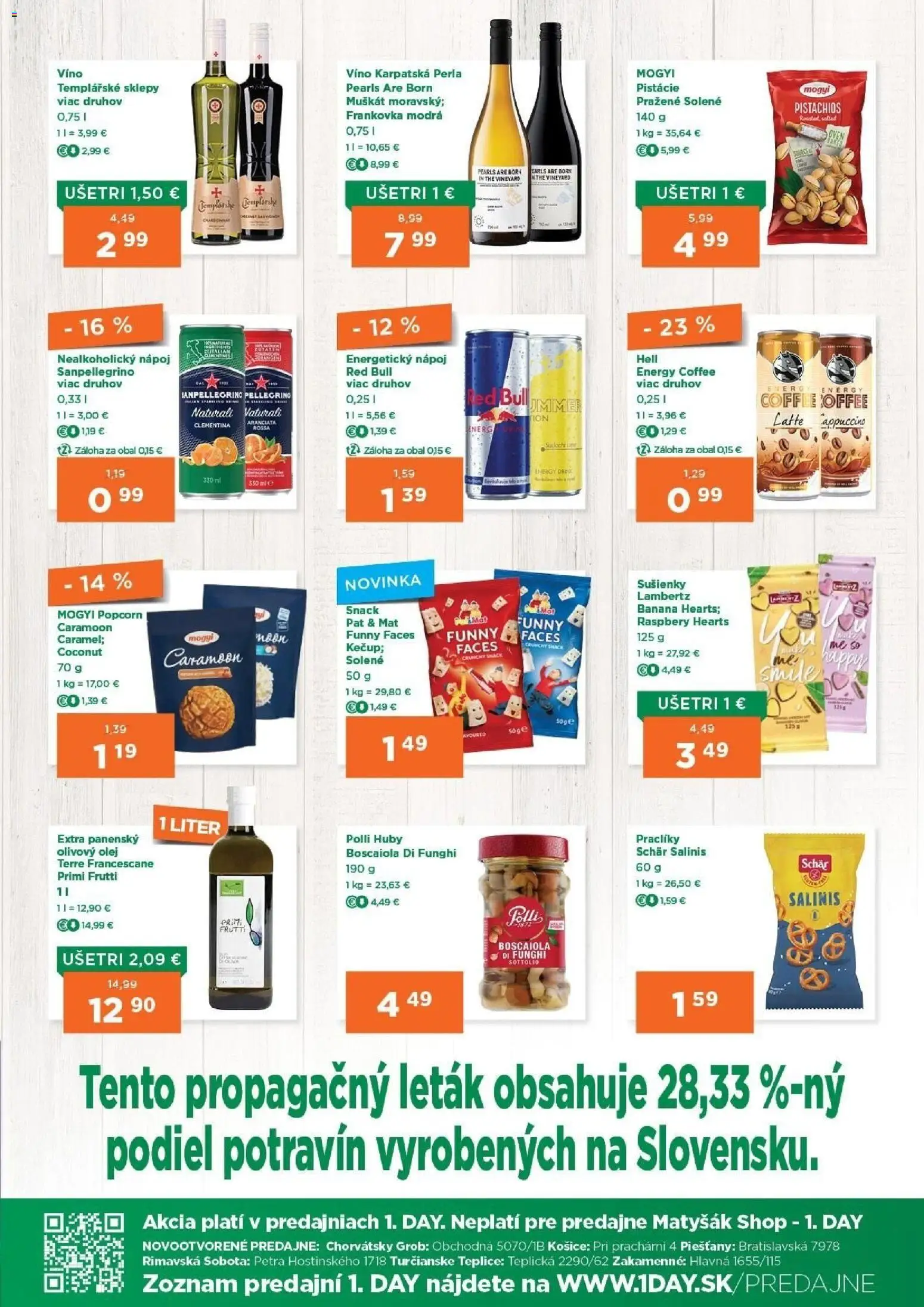 Nové 1day akcie – leták je platný od 30.07.2026 | Strana: 3