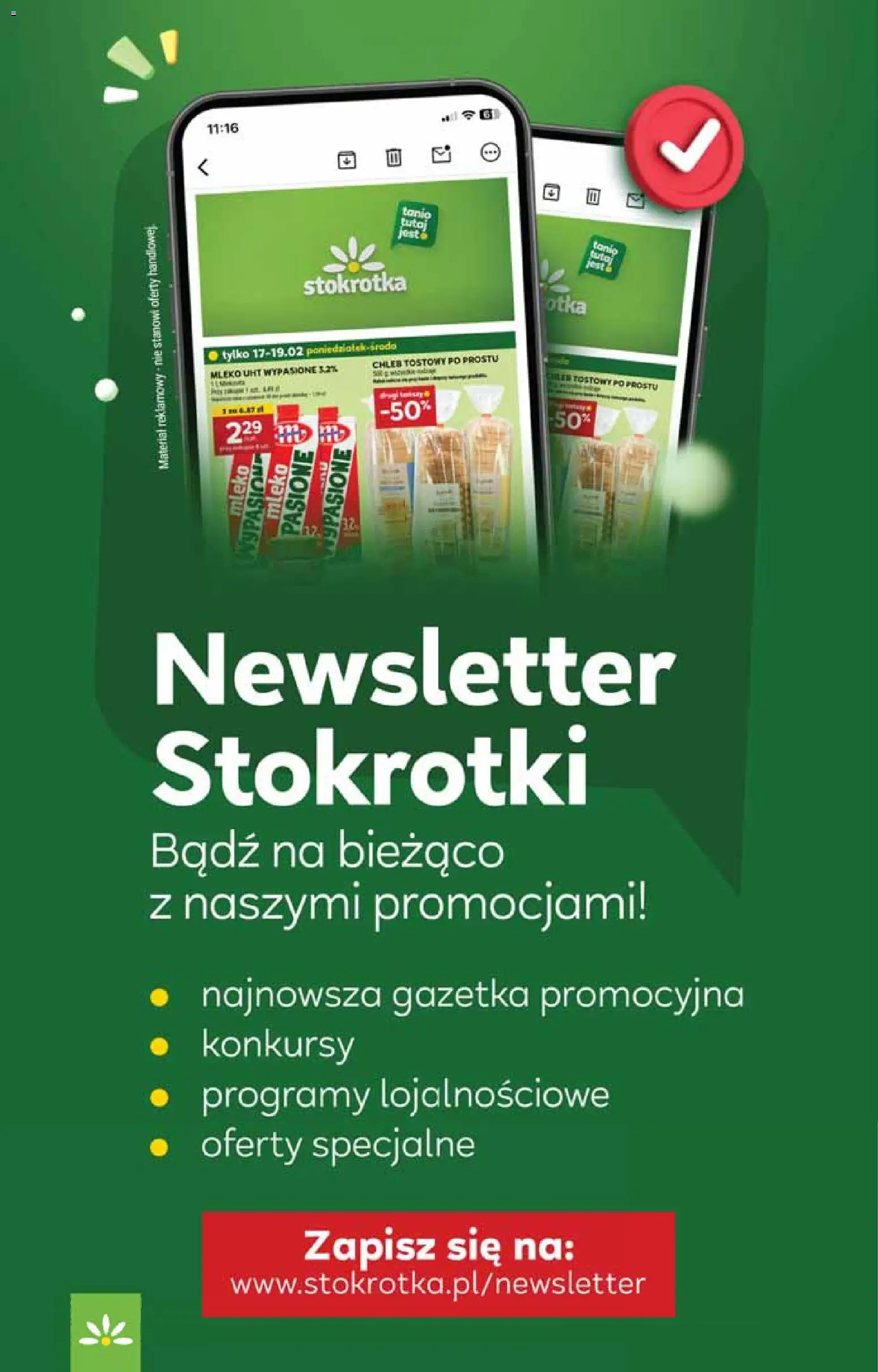 Stokrotka gazetka - Market od 28.05.2026 | Strona: 14 | Produkty: Chleb tostowy, Stokrotka, Mleko, Chleb