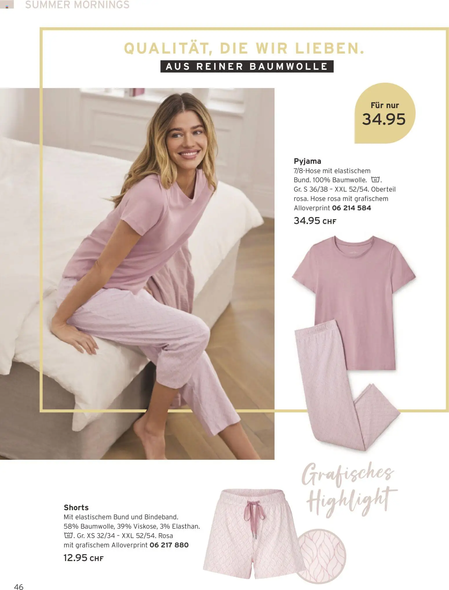 Tchibo aktionen – gültig ab 01.06.2026 | Seite: 46 | Produkte: Hose, Pyjama