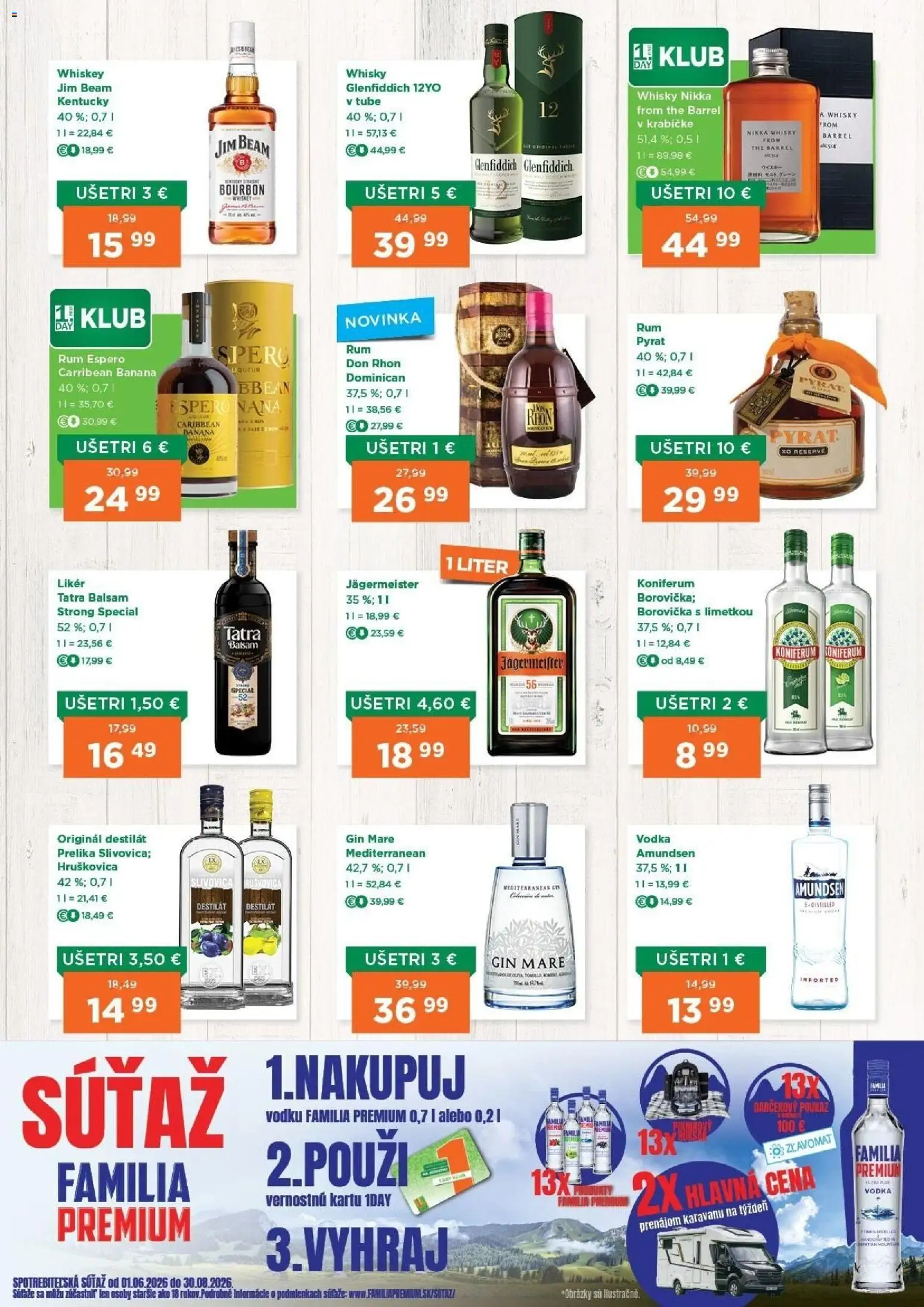 Nové 1day akcie – leták je platný od 30.07.2026 | Strana: 2