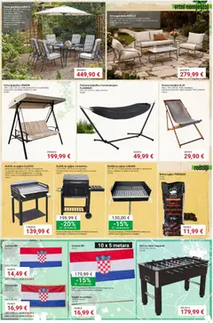 Pevex Ponuda - Pregled kataloga iz trgovine Pevex, vrijedi od 05.06.2026 | Stranica: 11 | Proizvodi: Stol, Stol za stolni nogomet, Šalica, Briketi