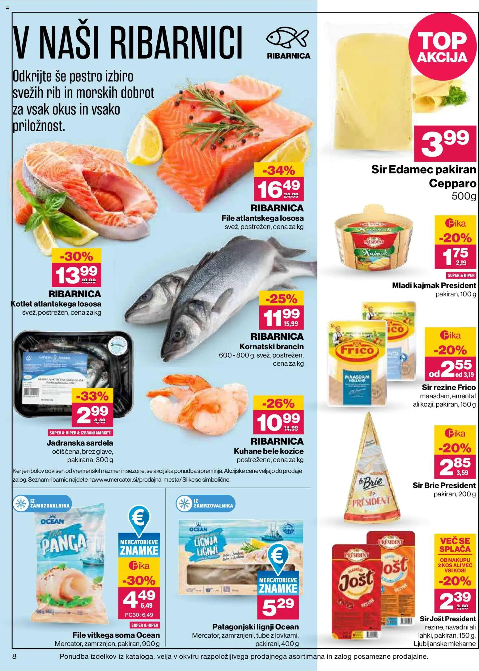 Novi Mercator katalog ponudbe – veljaven od 23.07.2026 | Stran: 8