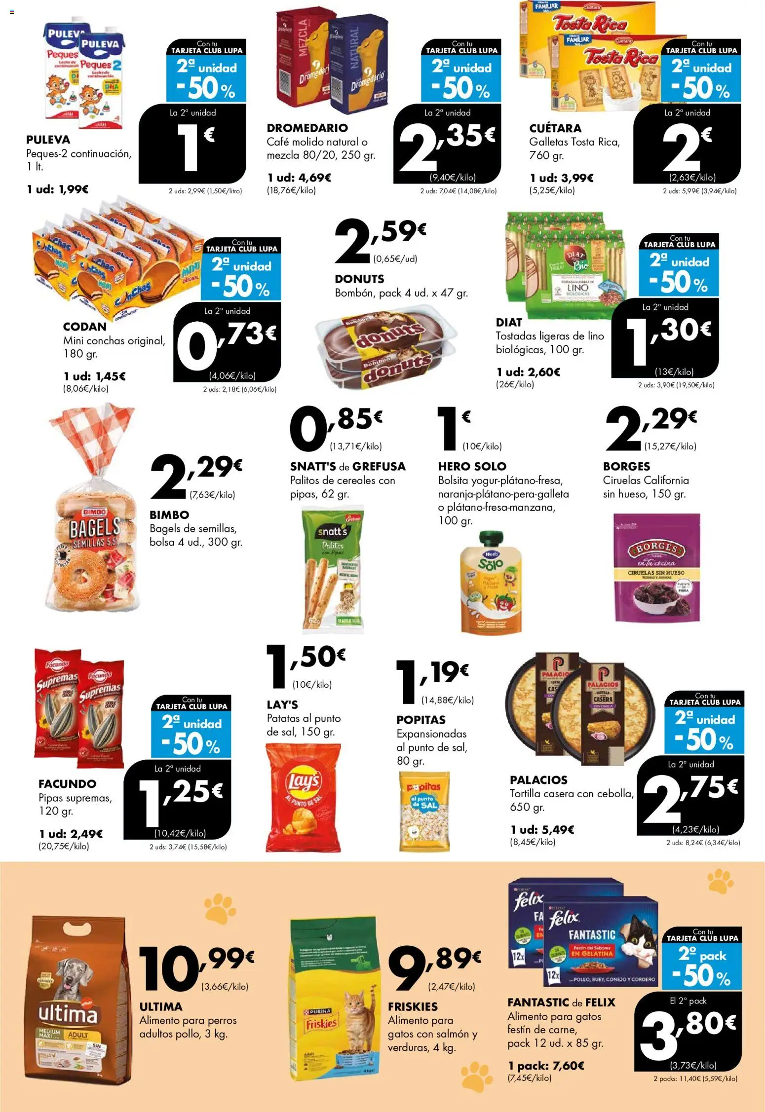 Lupa Supermercados folleto │ válido desde el 21.05.2026 | Página: 12 | Productos: Café, Cereales, Galletas, Φίλτρο καφέ