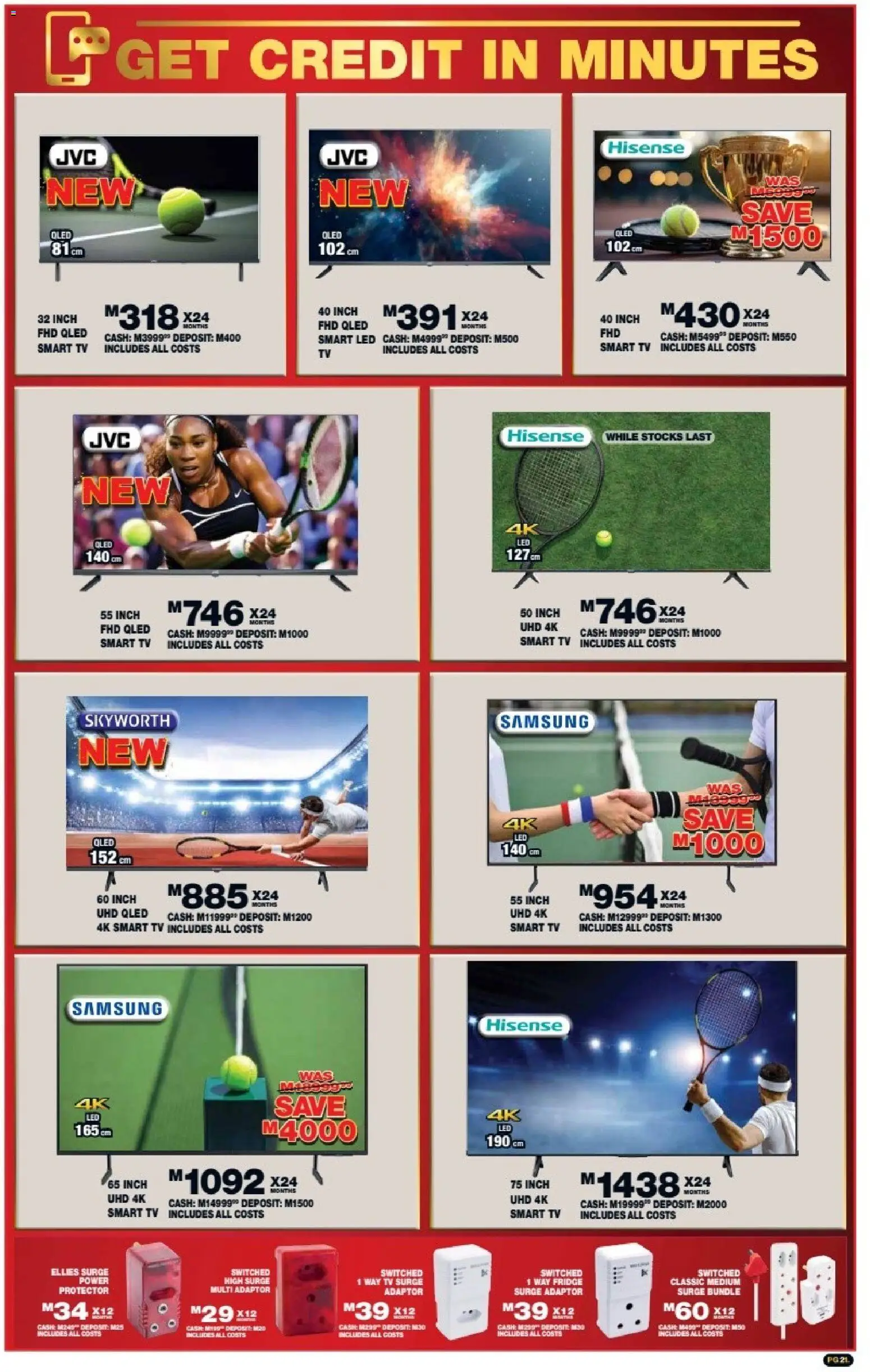 New Lewis Stores catalogue – valid from 05/10/2026 | Page: 21 | Products: TV, Fridge