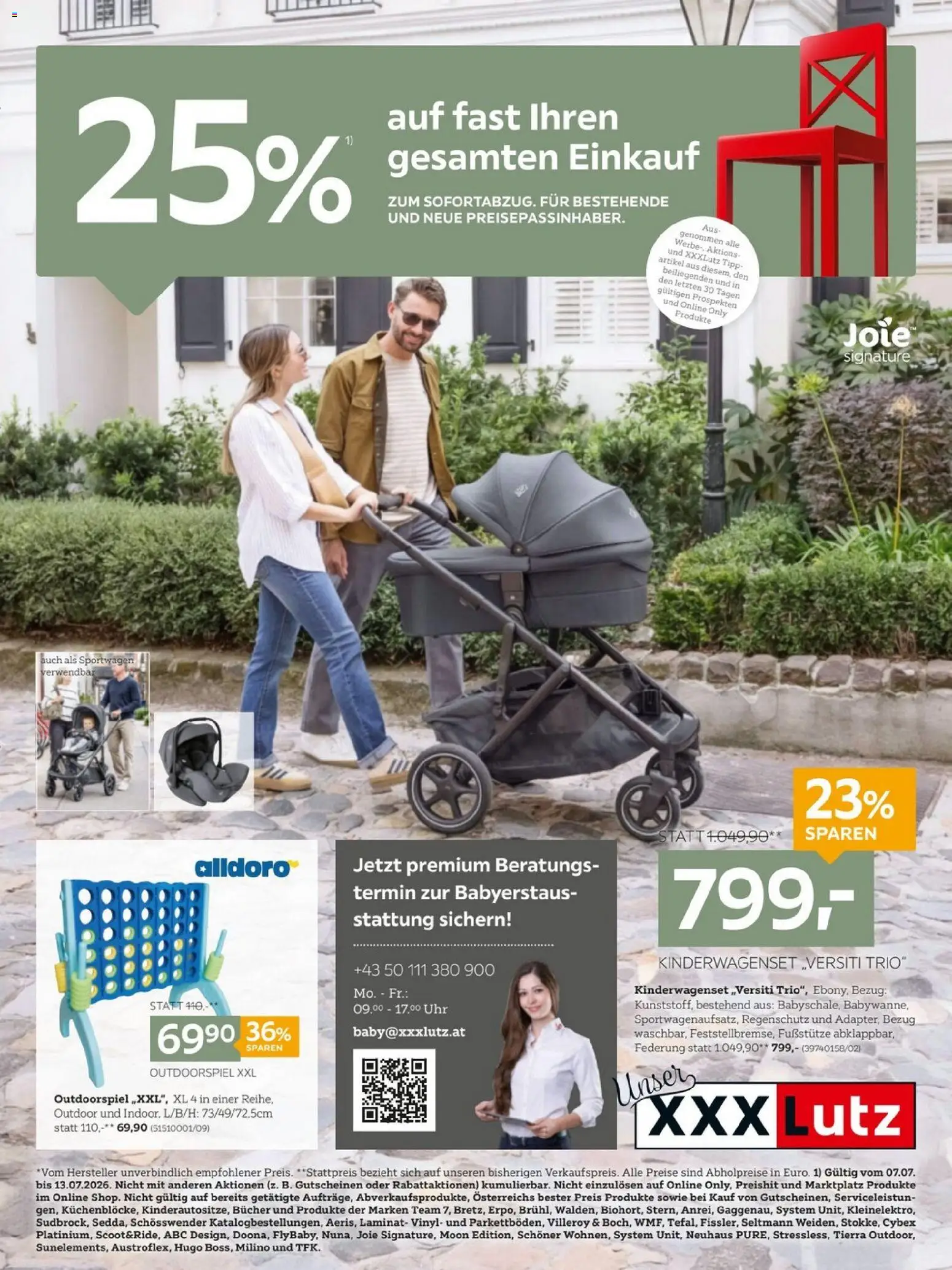 XXXLutz Kinderwagens gültig ab 07.07.2026 | Seite: 1 | Produkte: Uhr