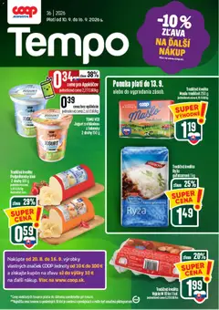 COOP Jednota leták platný od 10.09.2026