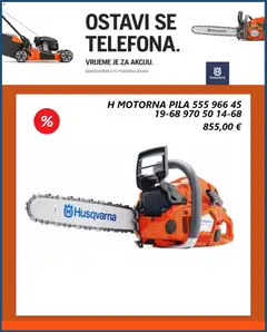 Comet Katalog - Pregled kataloga iz trgovine Comet, vrijedi od 09.09.2026 | Stranica: 7 | Proizvodi: Motorna pila, Pila