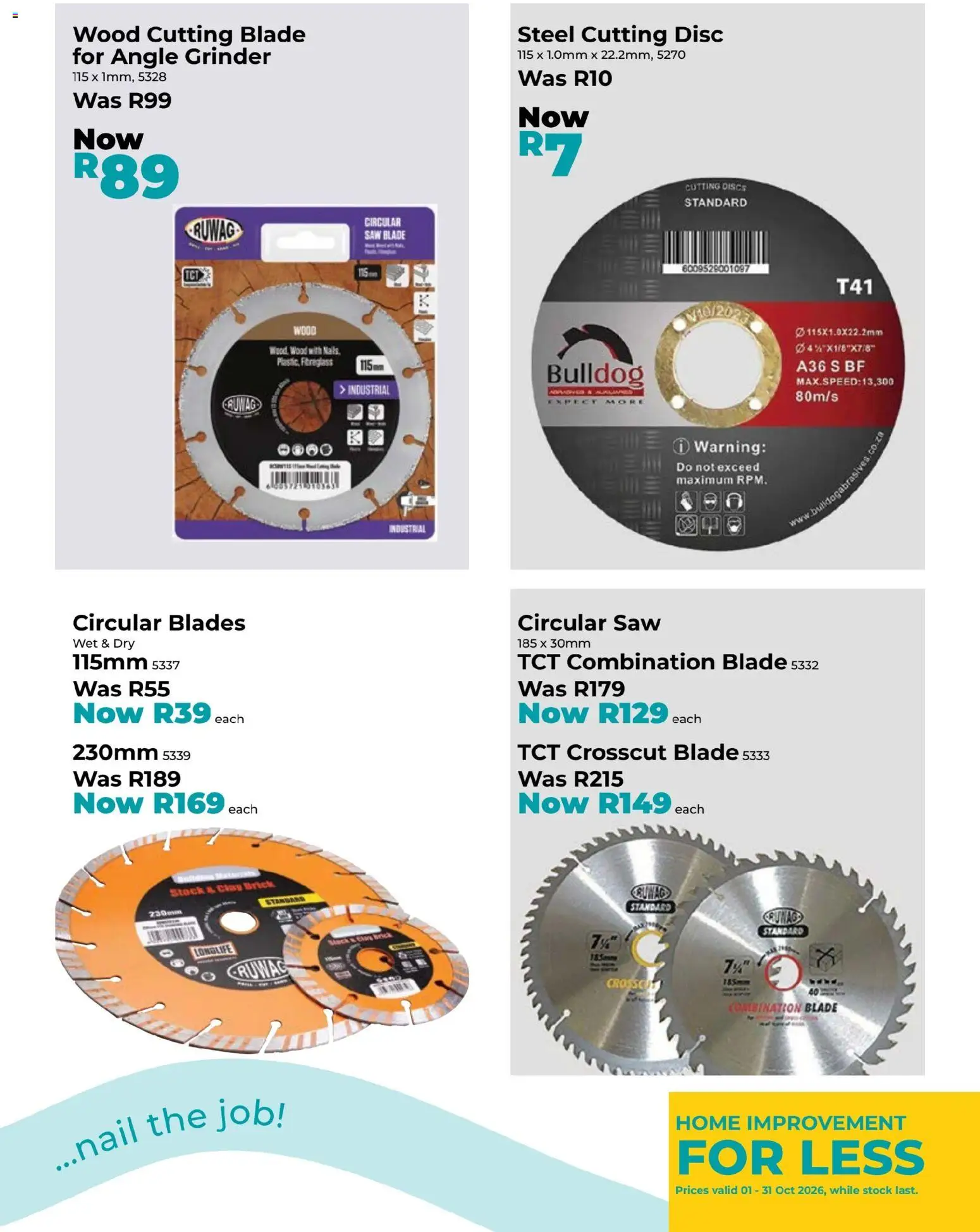 New Gelmar catalogue – valid from 01/10/2026 | Page: 23 | Products: Grinder, Angle grinder, Stock, Clay