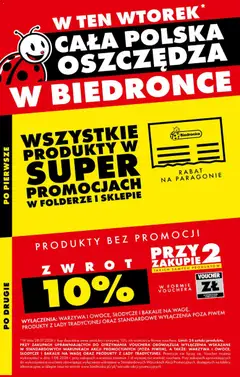 Pogląd oferty "Biedronka gazetka - Cała Polska oszczędza" - ważna od 28.07.2026