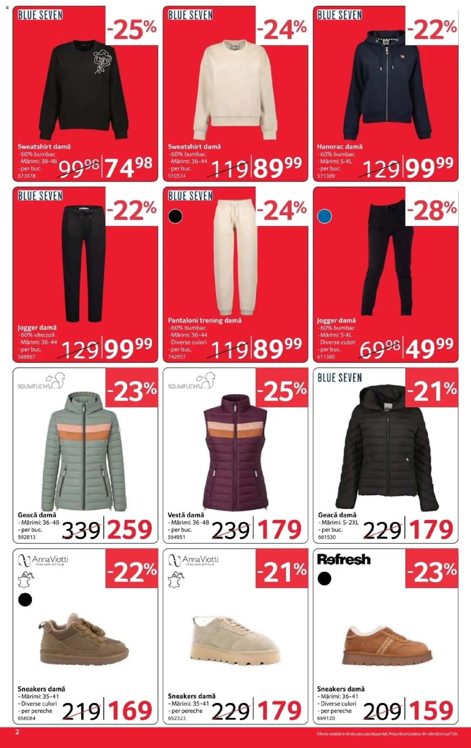 Noul catalog Selgros – valabil de la 16.10.2026 | Pagină: 2 | Produse: Style, Trening, Geacă, Hanorac