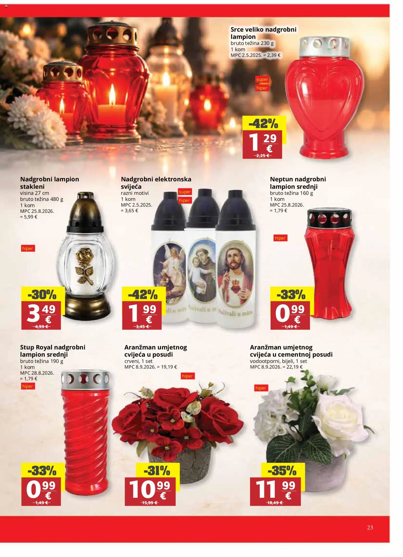 Ribola katalog | vrijedi od 21.10.2026 | Stranica: 23 | Proizvodi: Lampion