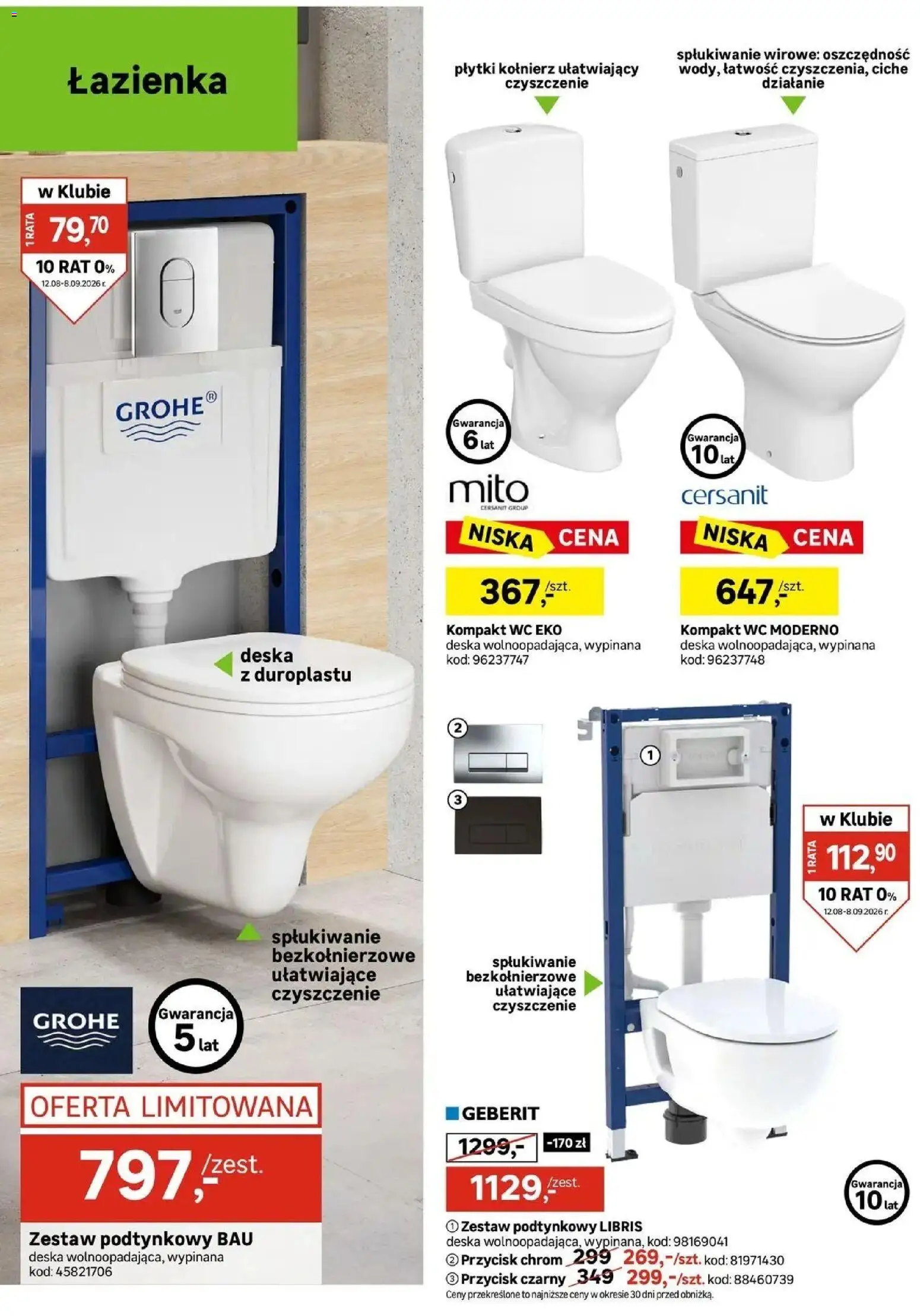 Leroy Merlin gazetka od (12.08.2026 - 08.09.2026) | Strona: 22 | Produkty: Płytki