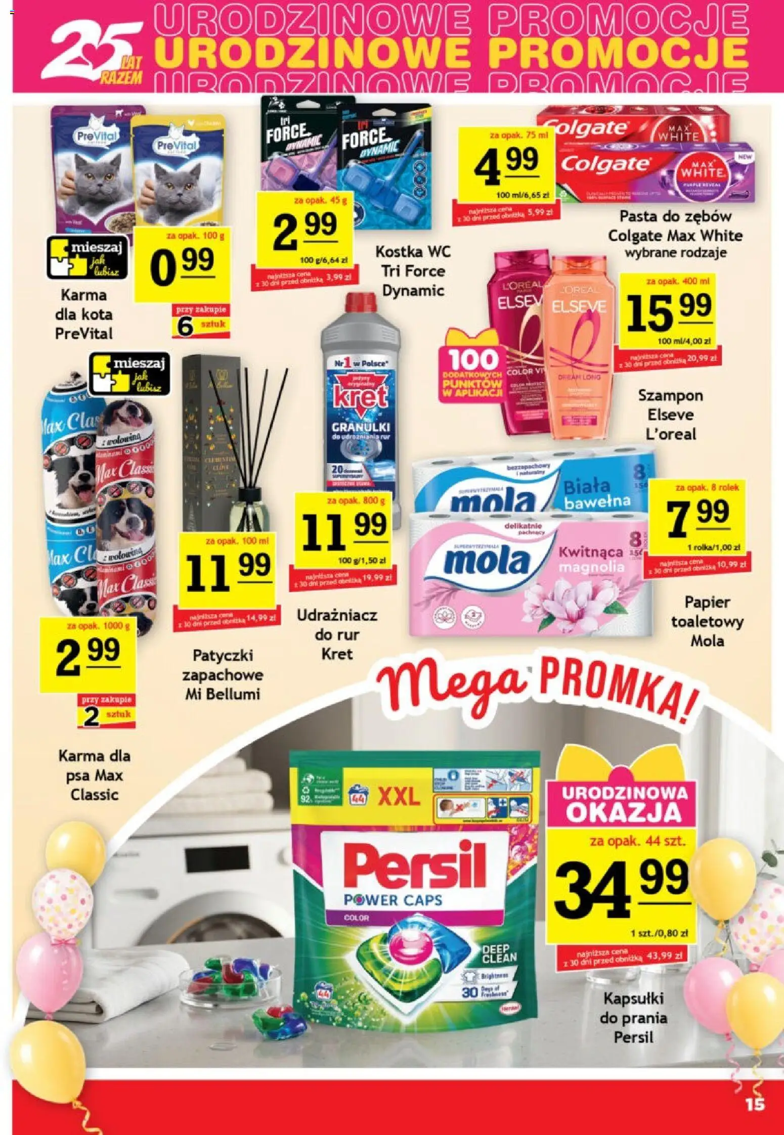Gram Market gazetka od 02.09.2026 | Strona: 15 | Produkty: Pasta, Szampon, Pasta do zębów, Karma