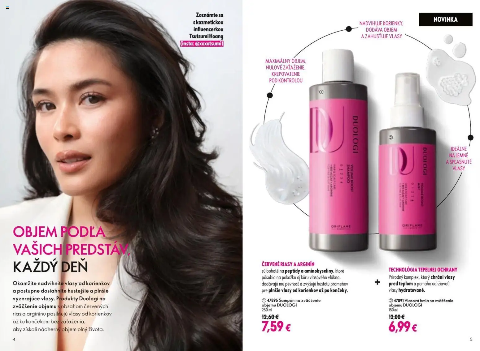 Nové Oriflame akcie – leták je platný od 19.08.2026 | Strana: 3 | Produkty: Šampón