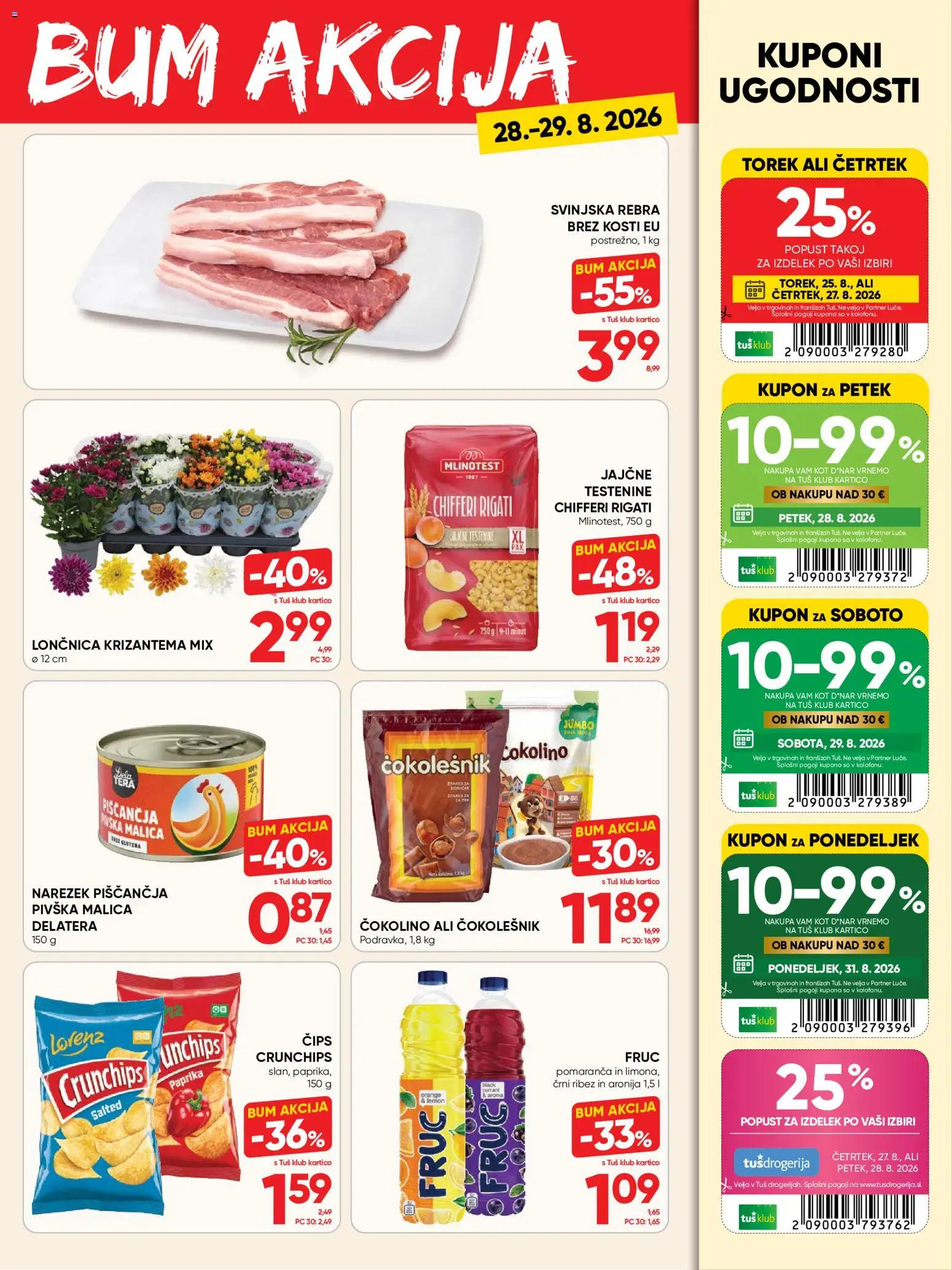 Novi Tuš katalog ponudbe – veljaven od 26.08.2026 | Stran: 8