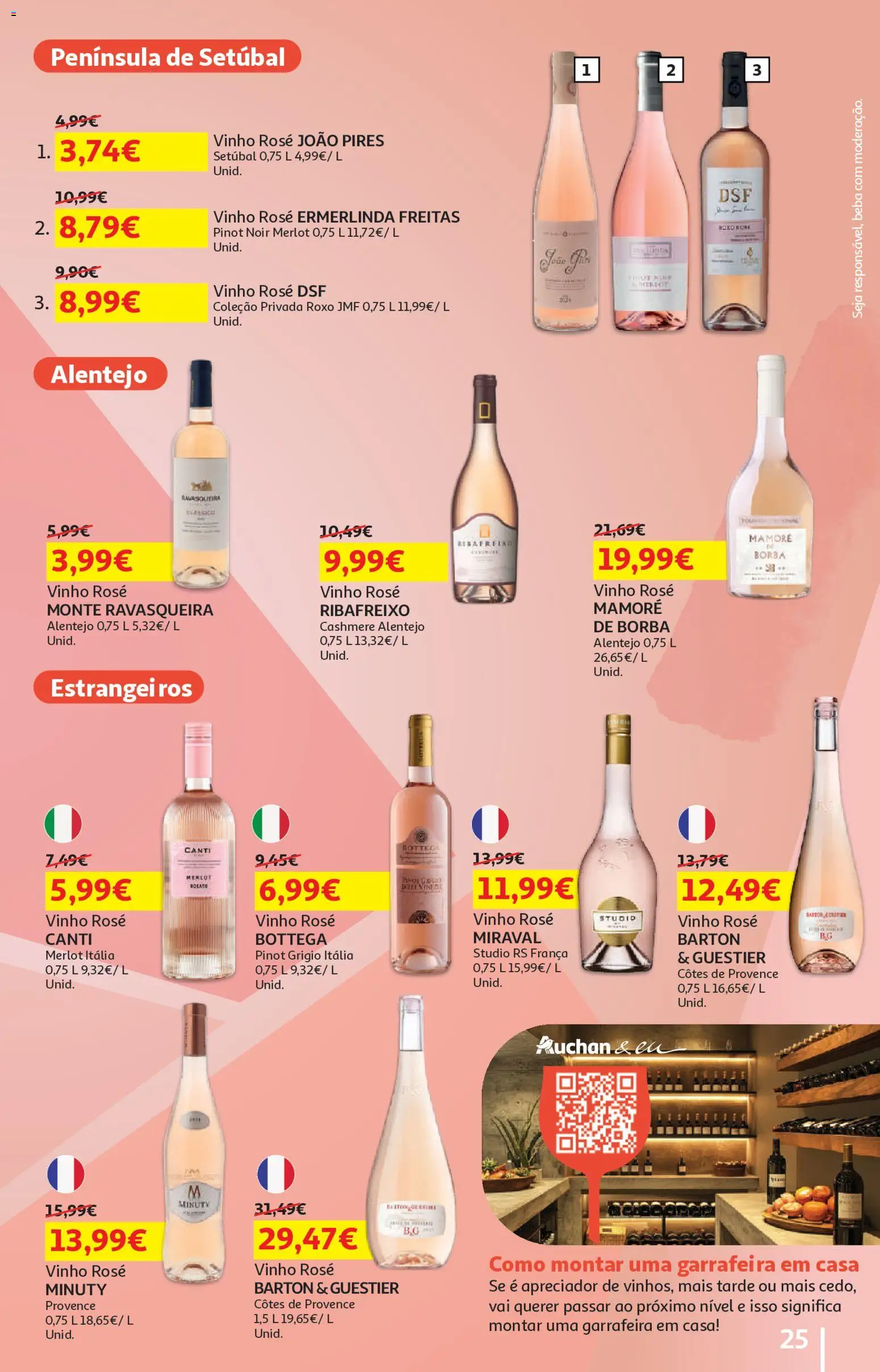 Auchan - Vida no Exterior │ válido de 06.05.2026 | Página: 25 | Produtos: Vinho