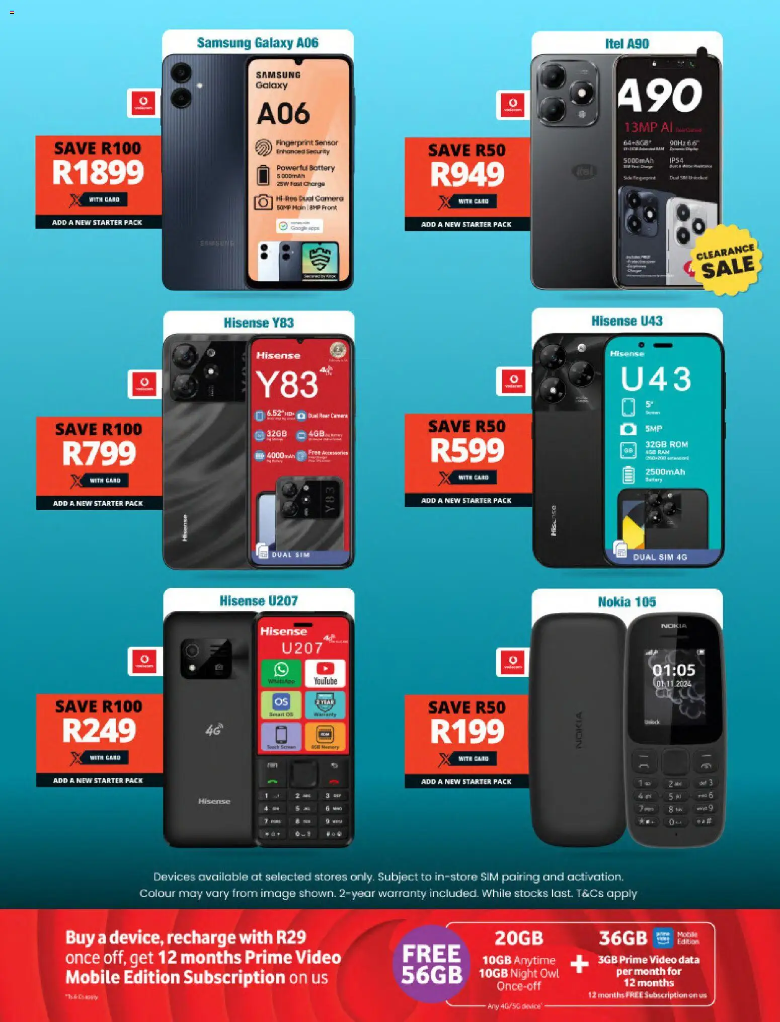 New Checkers catalogue – valid from 20/07/2026 | Page: 4 | Products: Data, Sim, Camera