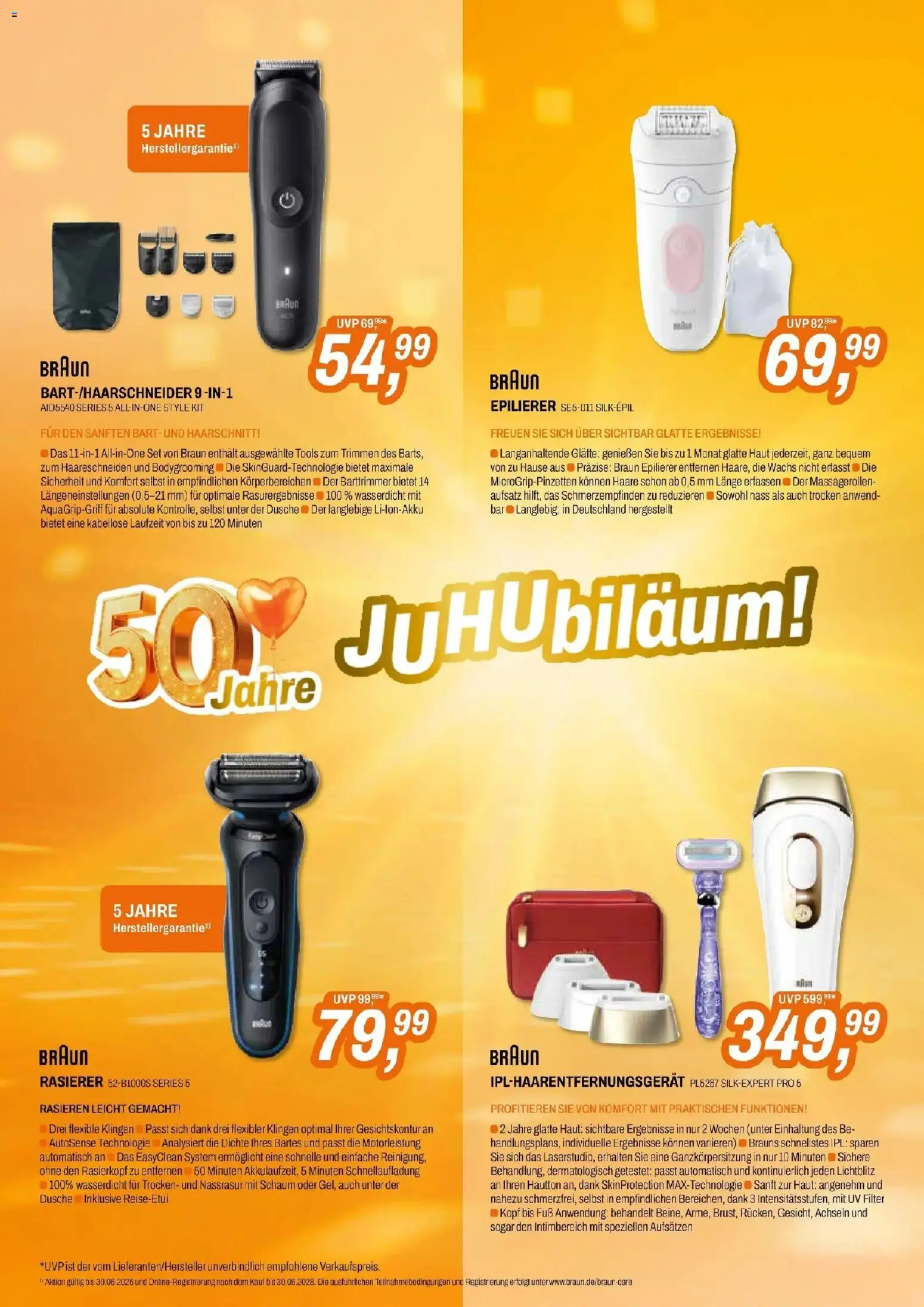 Expert St. Johann Im Pongau, Obertrum Am See gültig ab 13.04.2026 | Seite: 4 | Produkte: Rasierer, Epilierer, Dusche