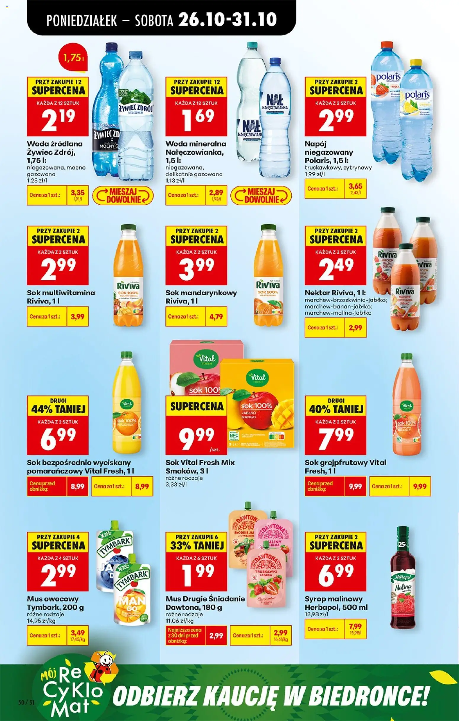 Biedronka Polsko leták - Codziennie niskie ceny od 26.10.2026 | Strana: 72 | Produkty: Mango, Jablka