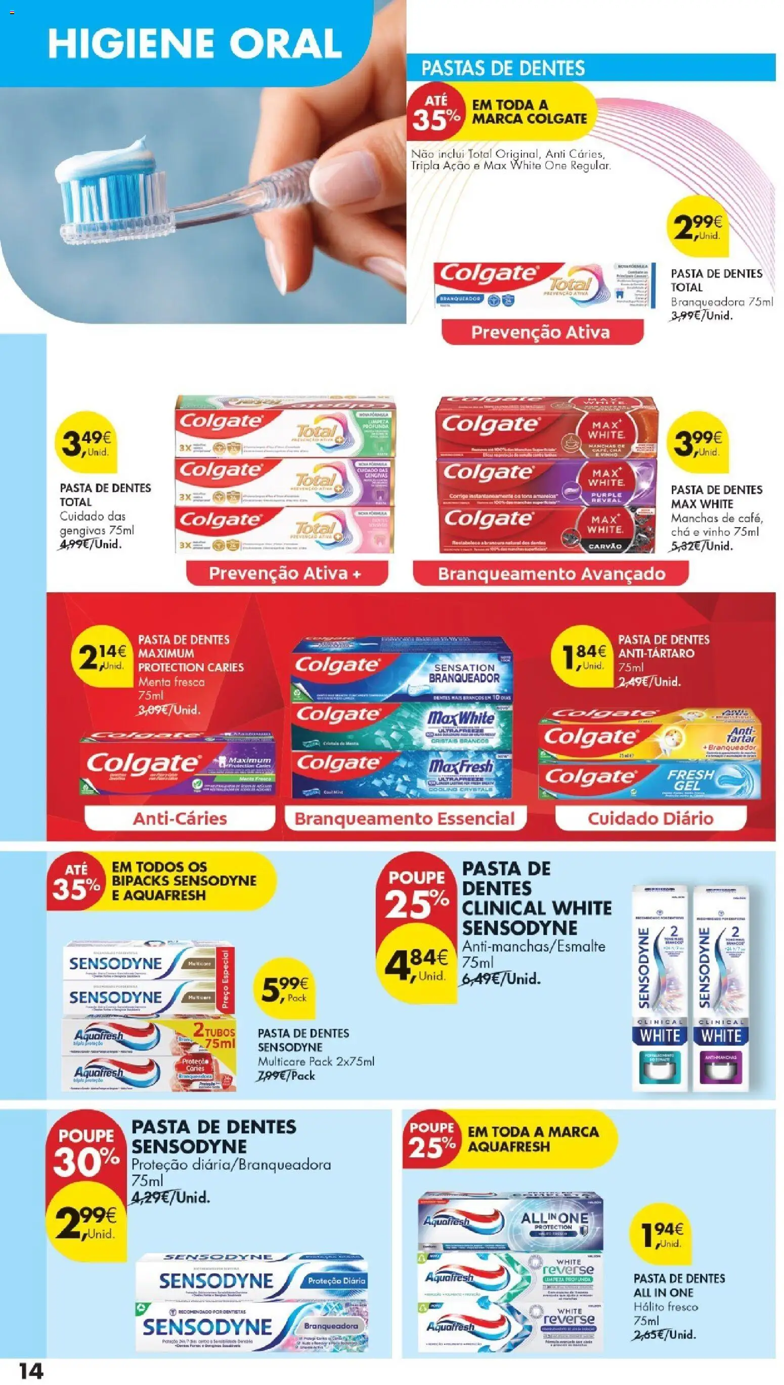 Pingo Doce folheto Especial DPH │ válido de 16.06.2026 | Página: 14 | Produtos: Fanta, Pasta de dentes, Vinho, Chá
