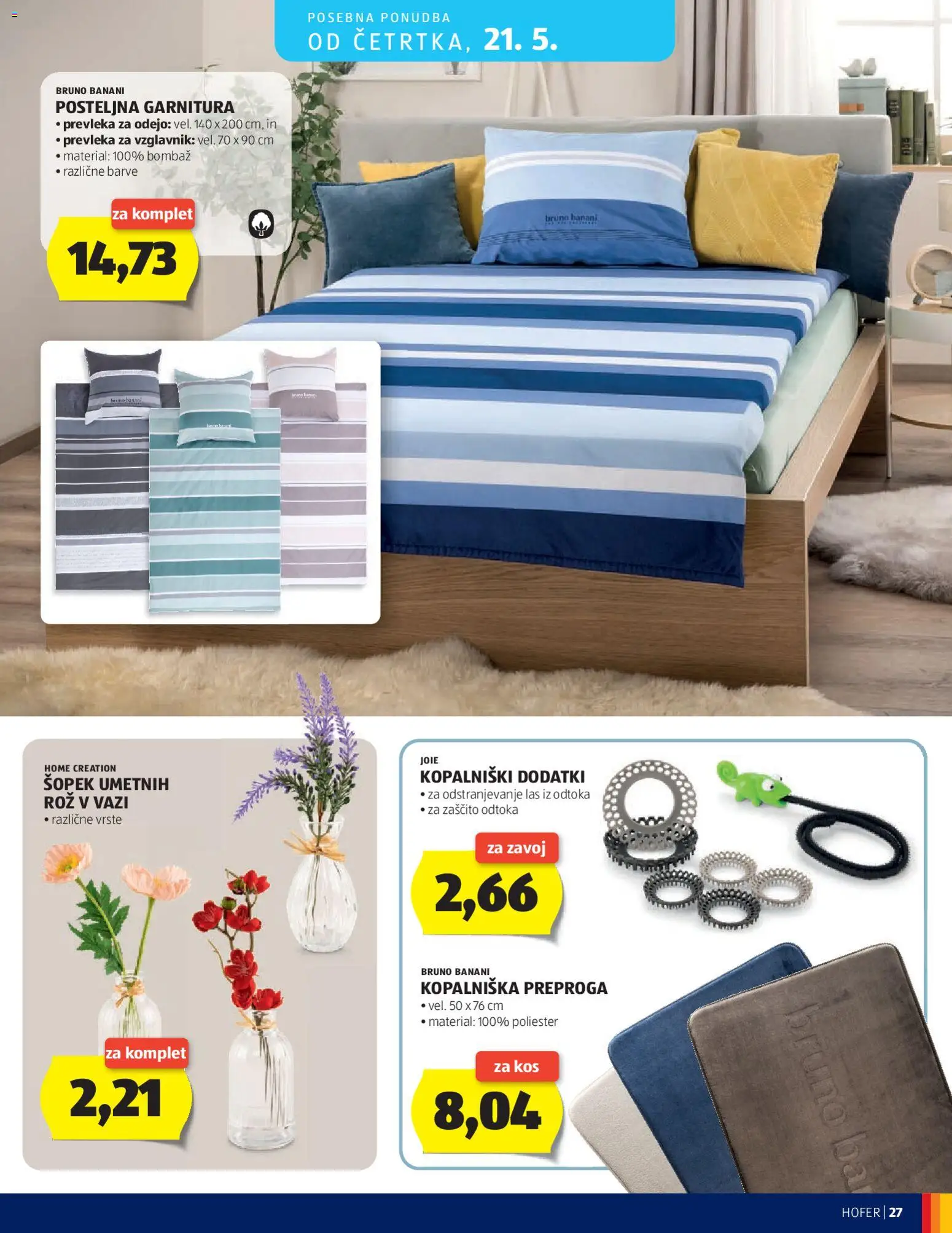 Novi Hofer katalog ponudbe – veljaven od 13.05.2026 | Stran: 27