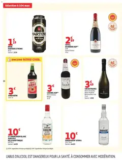 Auchan - Prévisualisation de VIN DE FRANCE, VIN DE FRANCE Baron de Seillac Blanc de blanc, Rosé ou Demi-sec 75 cl valide à partir de 15/09/2026 | Page: 10