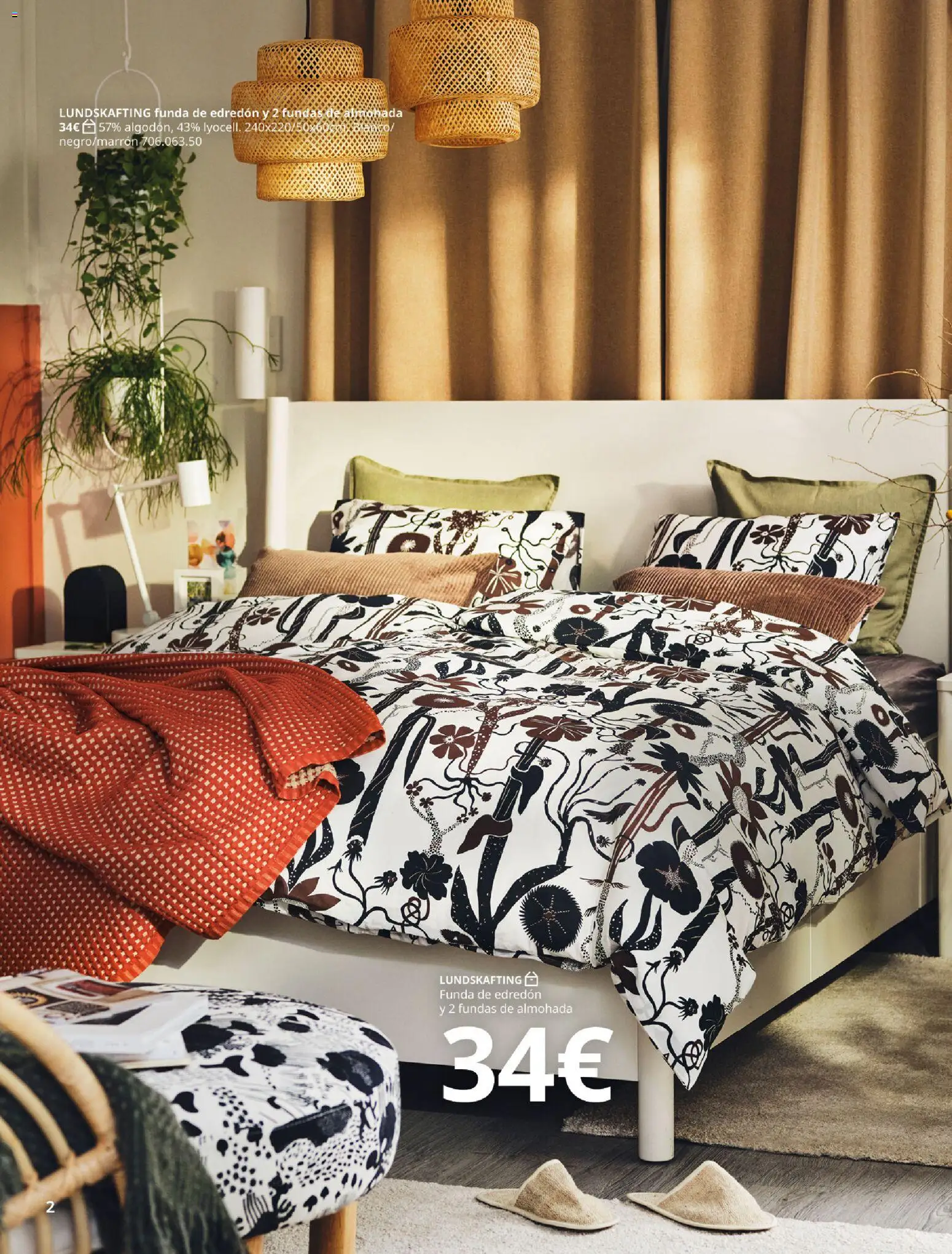 Catálogo IKEA Ropa de Cama │ válido desde el 01/02/2026 | Página: 2 | Productos: Edredón, Funda, Almohada