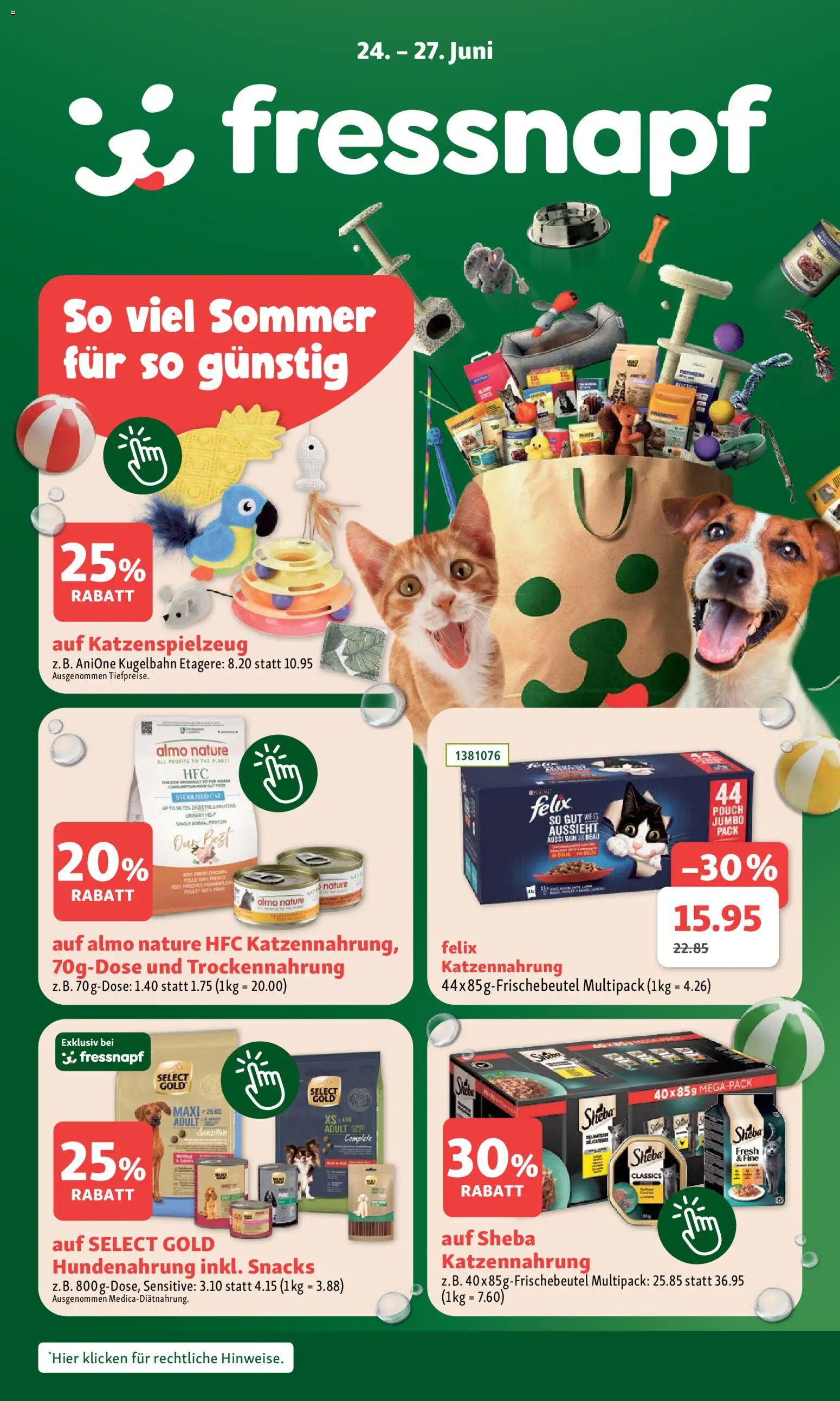 Fressnapf aktionen – gültig ab 24.06.2026 | Seite: 1