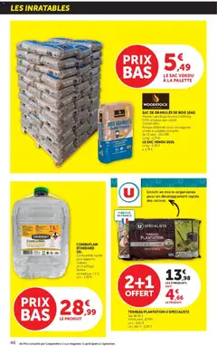 Hyper U - Prévisualisation de Hyper U Anniversaire gagnant des Magasins U valide à partir de 15/09/2026 | Page: 46 | Produits: Combustible, Granules de bois, Terreau, Pois
