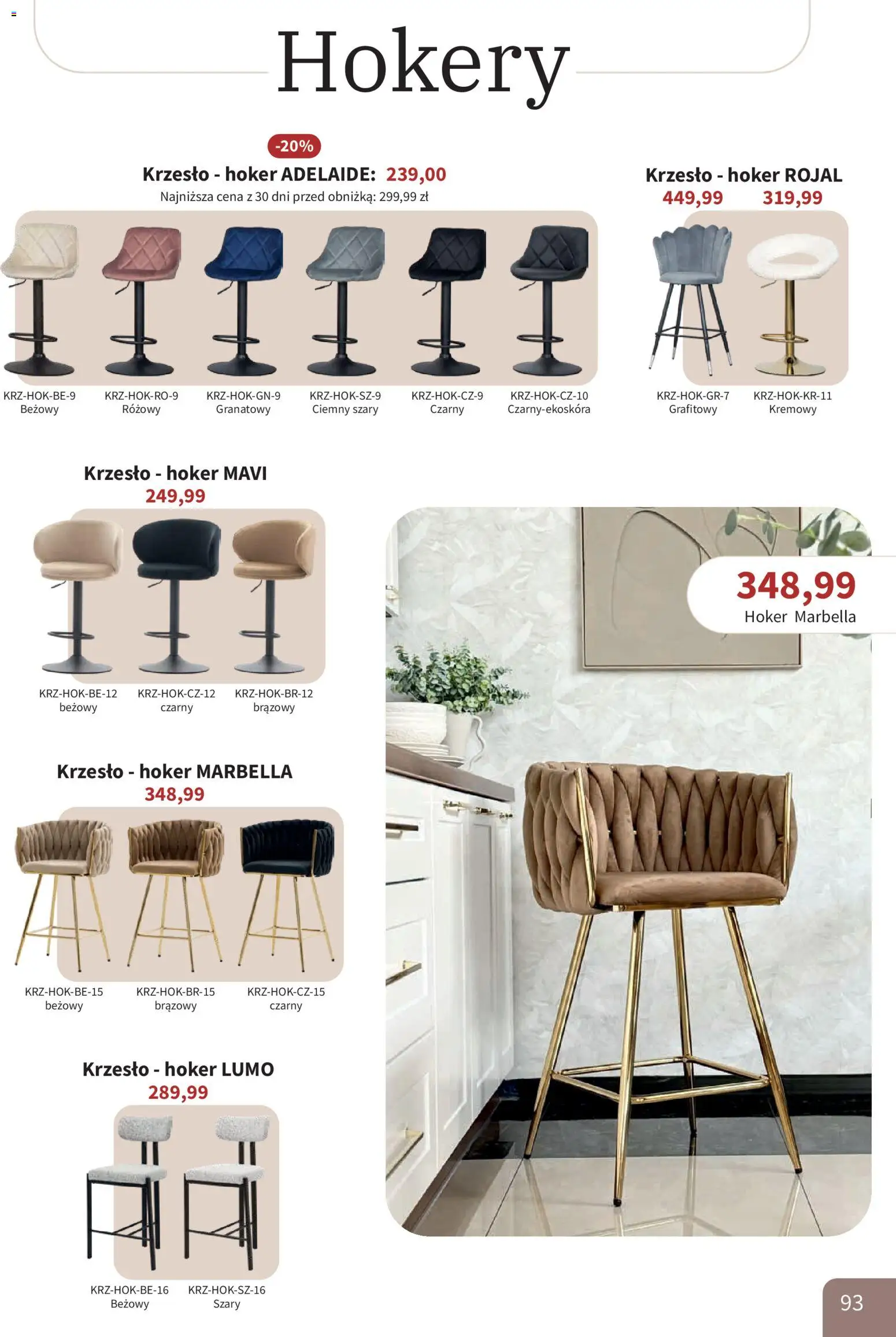 Bodzio Katalog od 01.08.2026 | Strona: 93 | Produkty: Krzesło
