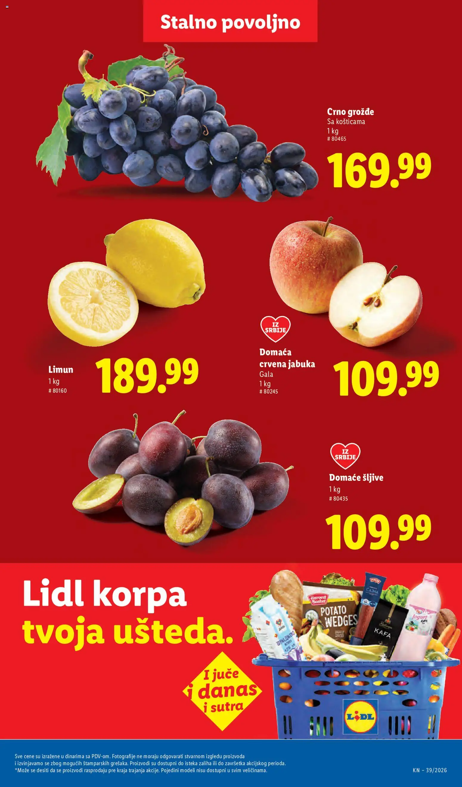 Lidl katalog - važi od 24.09.2026 | Strana: 47