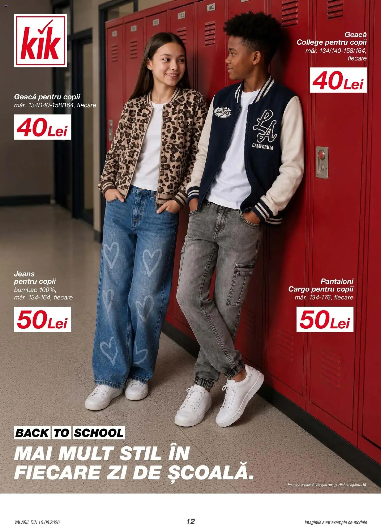 Kik catalog 10.08.2026 - Online magazin Romania | Pagină: 12 | Produse: Geacă, Pantaloni