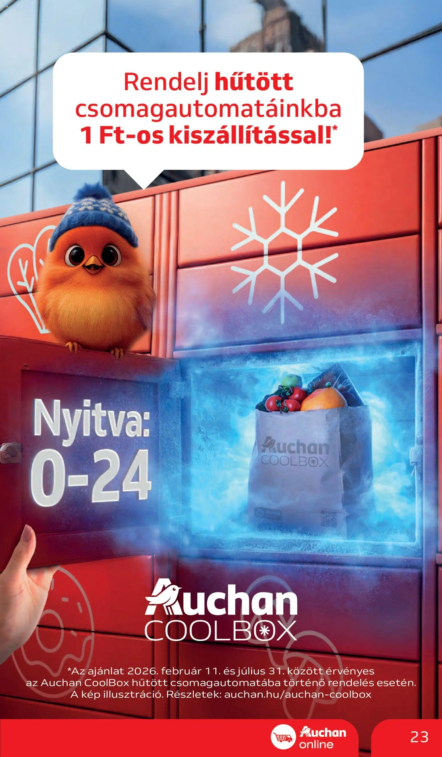 Auchan akciós ujság - amely érvényes a következő dátumtól: 28.05.2026 | Oldal: 23