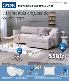 JYSK erbjudanden - Förhandsvisning av reklamblad från butik JYSK aktuell från 24/08/2026