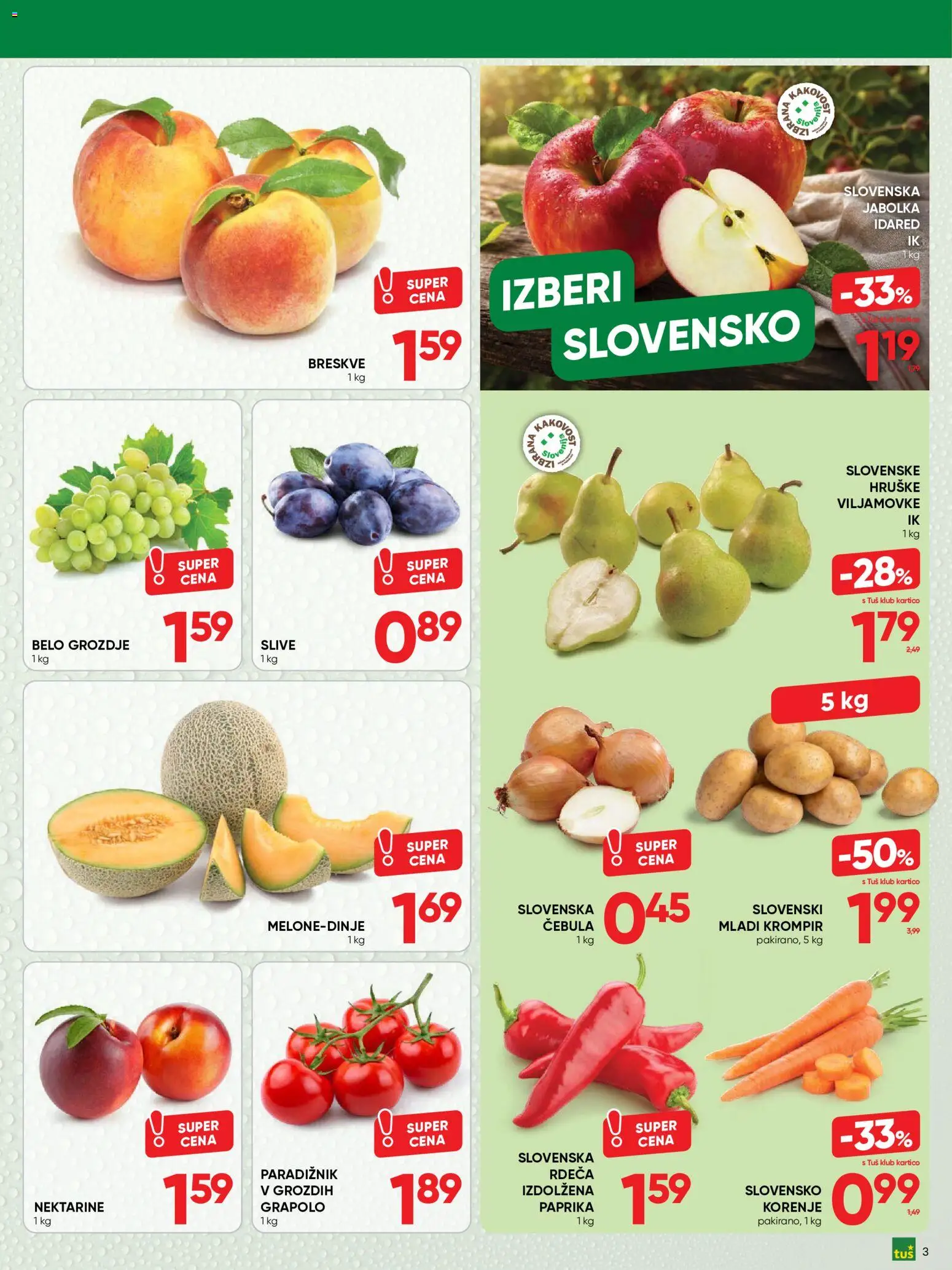 Novi Tuš katalog ponudbe – veljaven od 26.08.2026 | Stran: 3