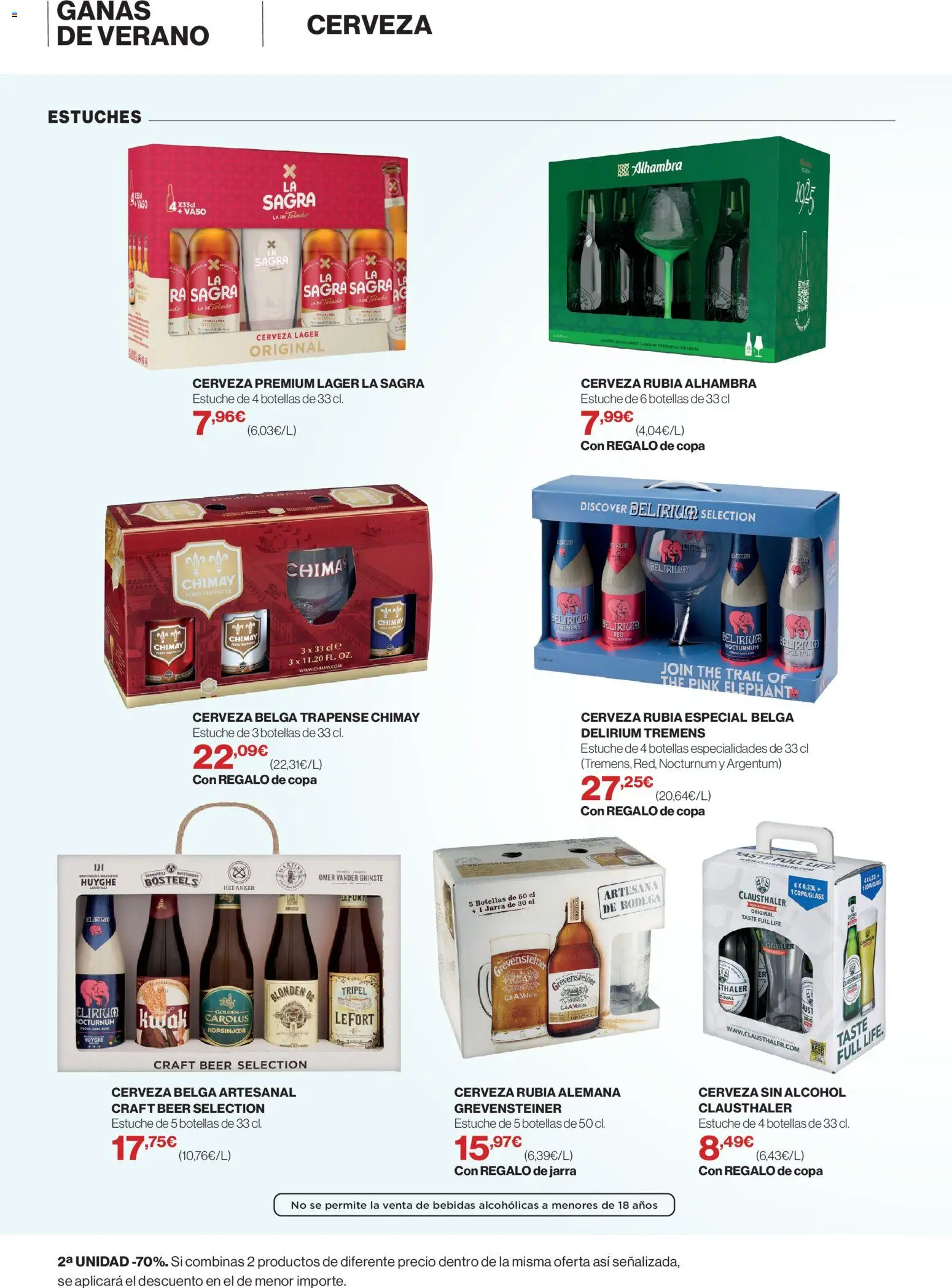 Hipercor - Bebidas Refrescantes │ válido desde el 04.06.2026 | Página: 2 | Productos: Cerveza sin alcohol, Cerveza