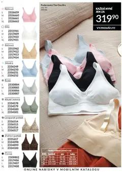 Náhled letáku Avon Katalog 09/2026 od 01.09.2026 | Strana: 219 | Produkty: Podprsenka