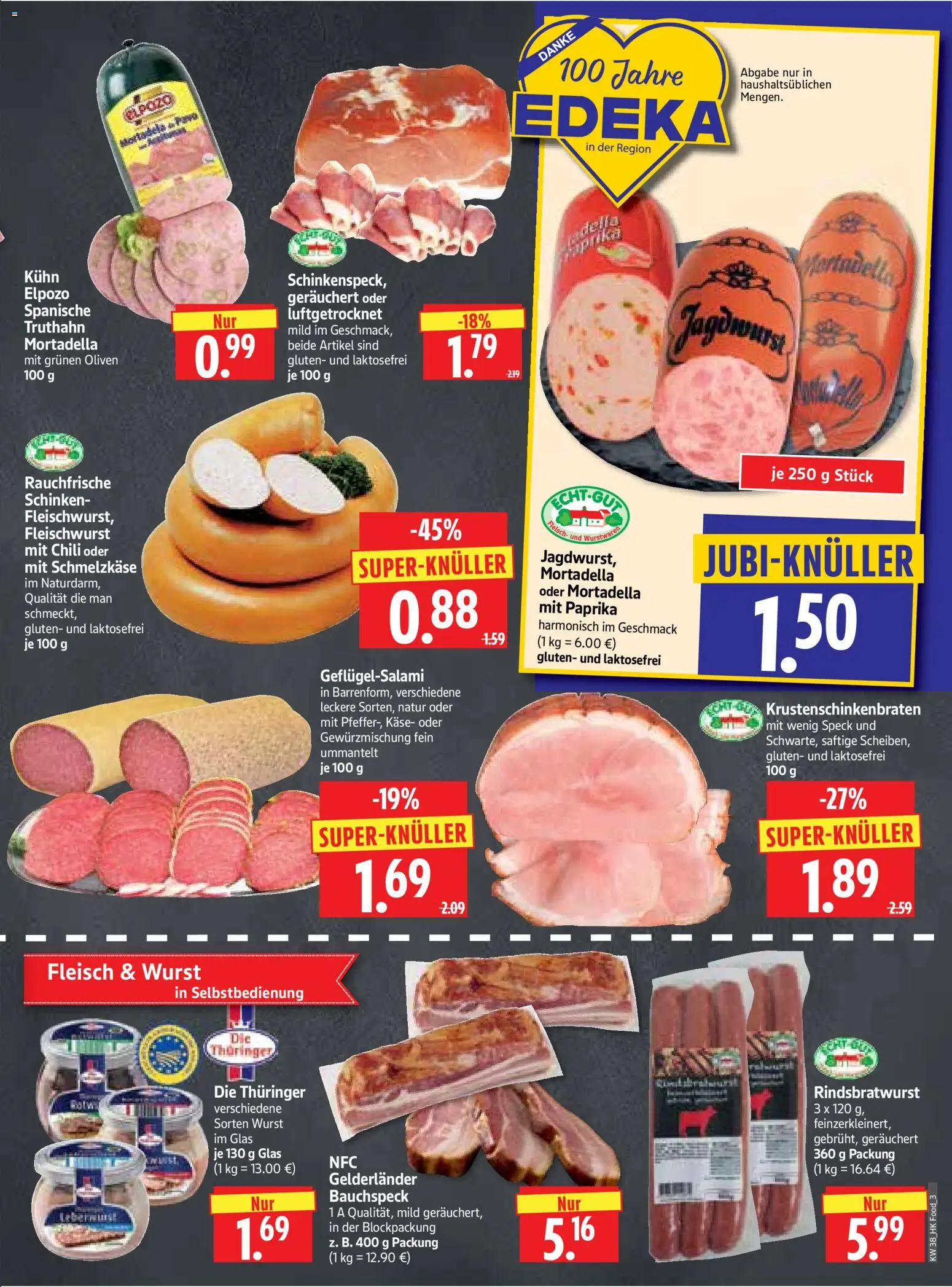 HERKULES Prospekt – gültig ab 14.09.2026 | Seite: 3 | Produkte: Paprika, Chili, Schinken, Fleisch