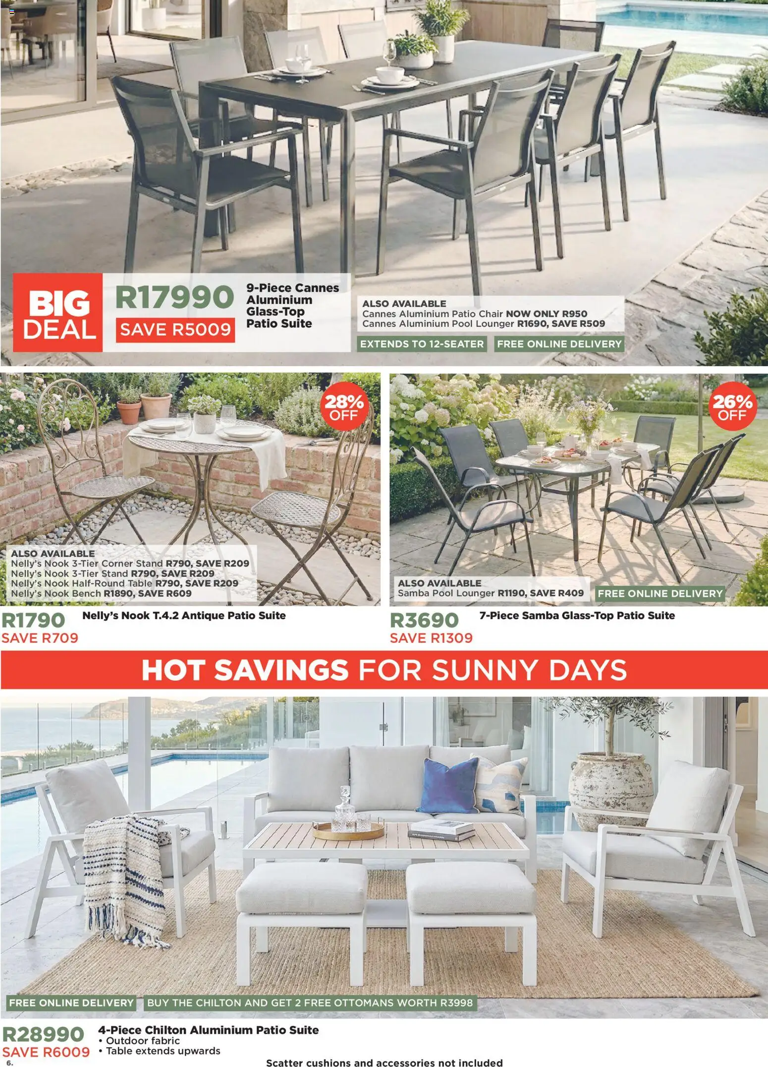 New House and Home catalogue – valid from 22/07/2026 | Page: 6 | Products: Table, Chair
