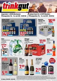Trinkgut Prospekt Neufahrn ab 21.09.2026 gültig