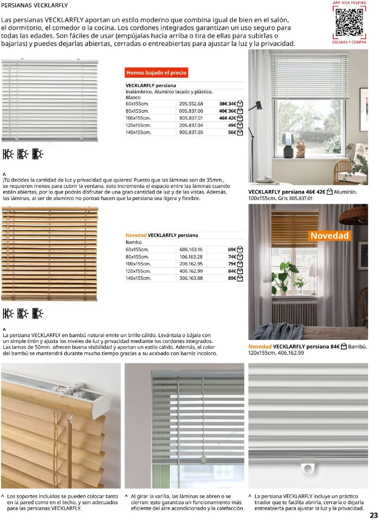 Catálogo IKEA Cortinas │ válido desde el 01/02/2026 | Página: 23 | Productos: Té, Aire acondicionado