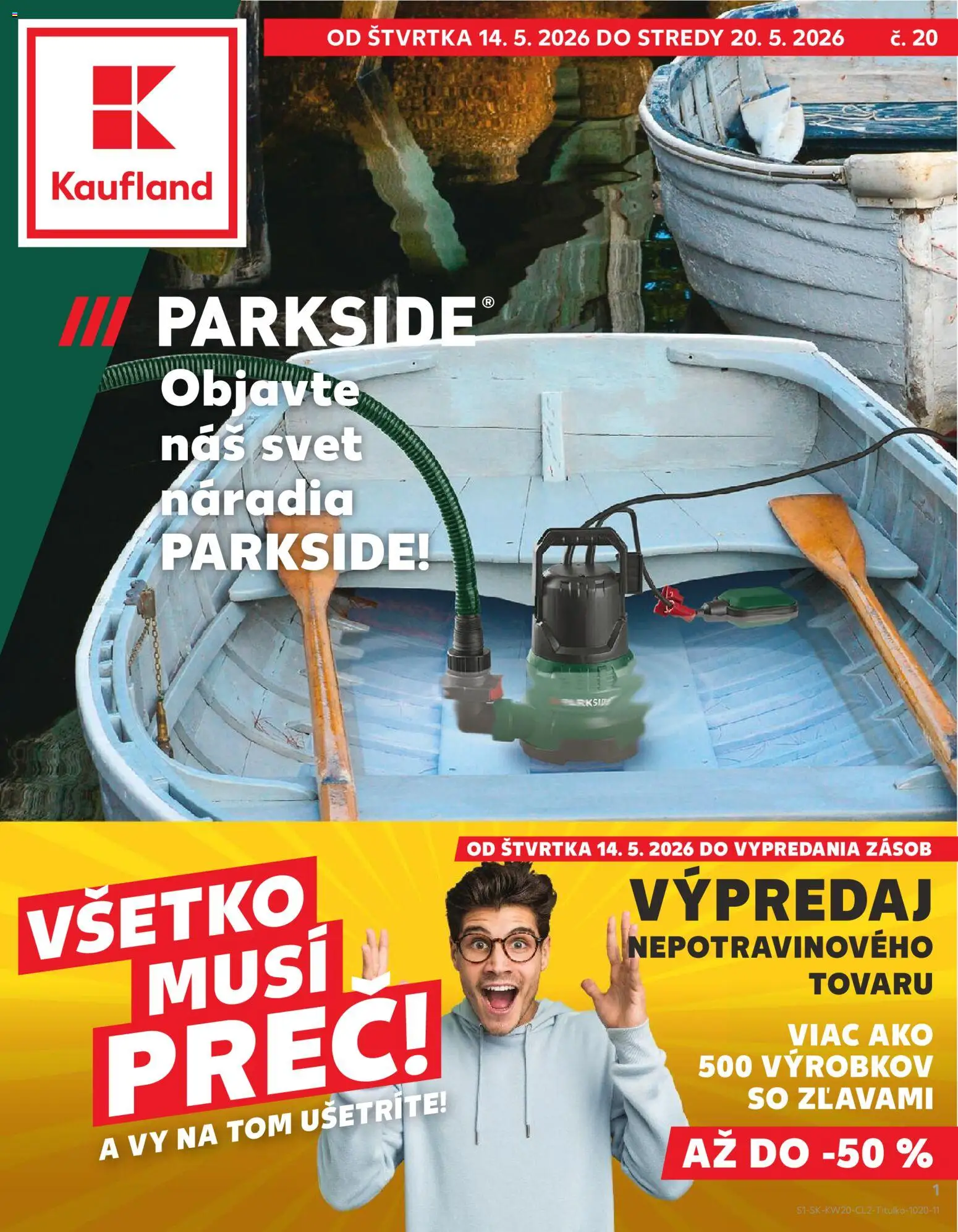 Kaufland SK akciós ujság - amely érvényes a következő dátumtól: 14.05.2026 | Oldal: 1