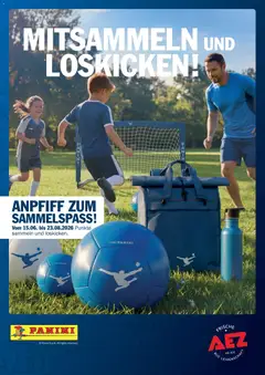 AEZ Mitsammeln und loskicken ab 15.06.2026 gültig
