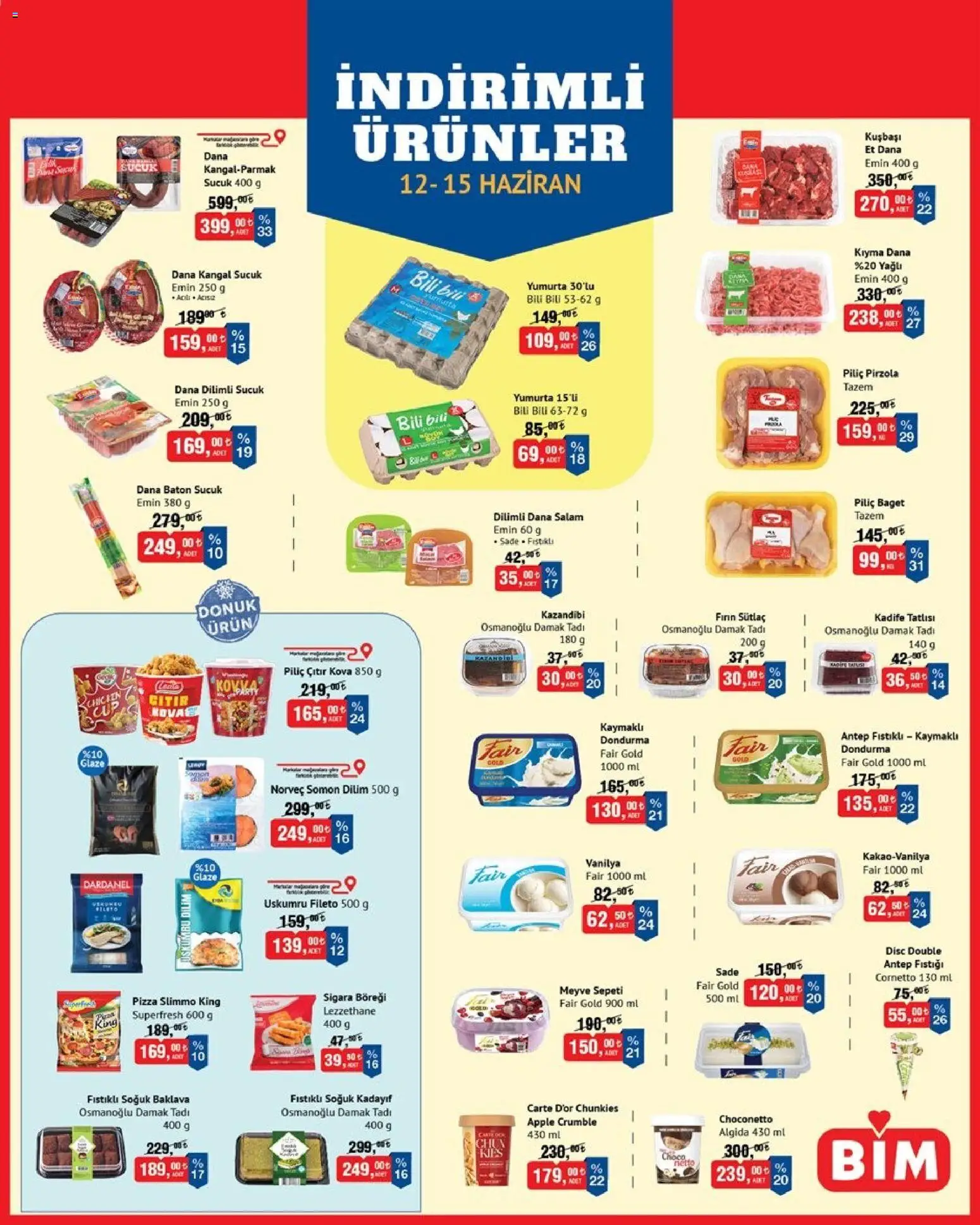 BİM - İndirimli Ürünler - 12.06.2026 tarihinden itibaren geçerlidir | Sayfa: 4