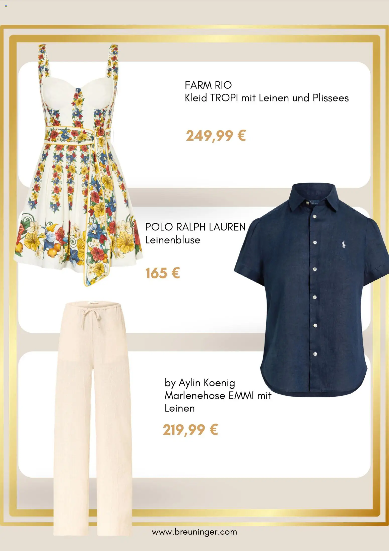 Breuninger Prospekt 	 – gültig ab 05.05.2026 | Seite: 3 | Produkte: Kleid